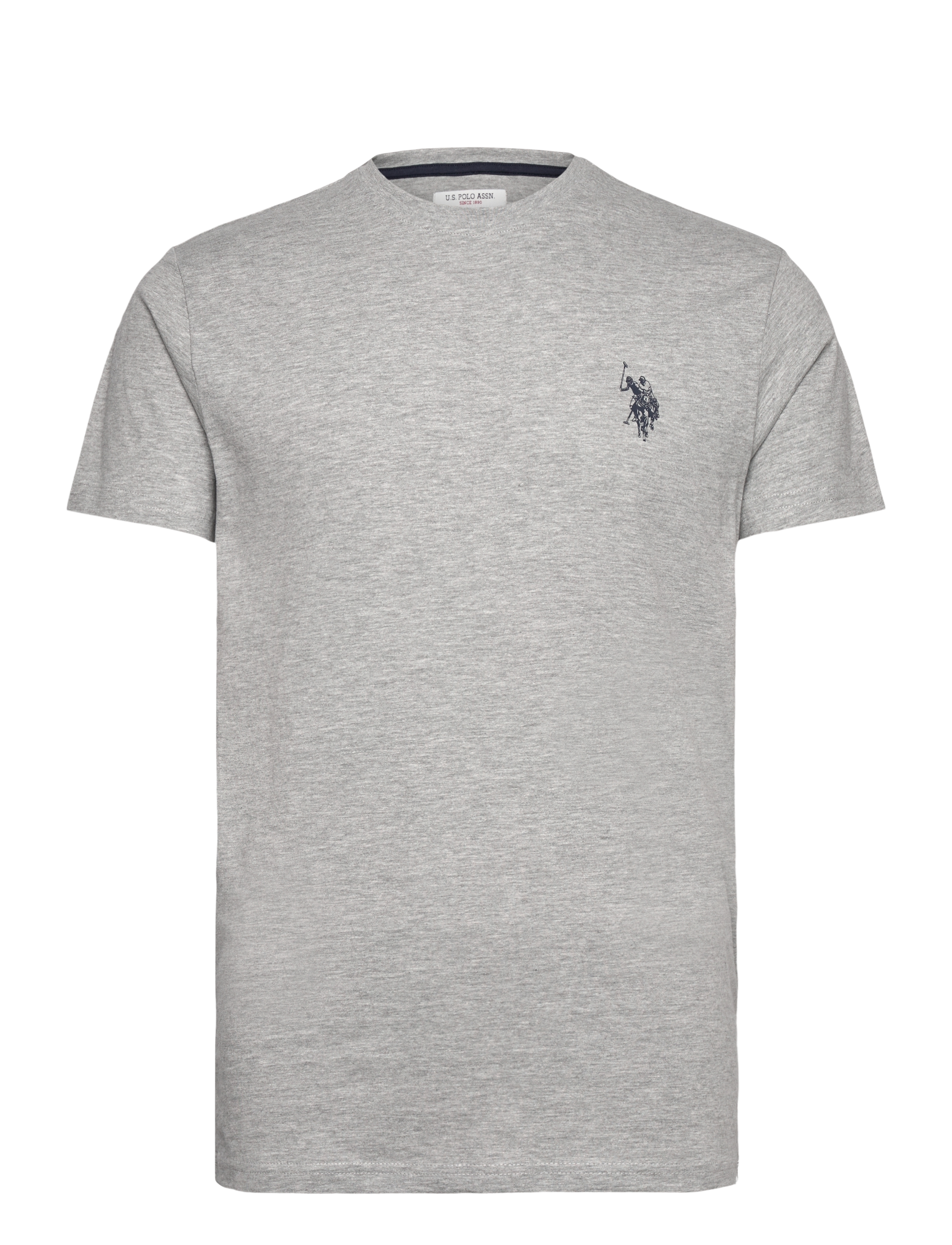 U.S. Polo Assn. BERTIL REG SJ USPA M TEE - Kleidung - GREY MÉLANGE / grey