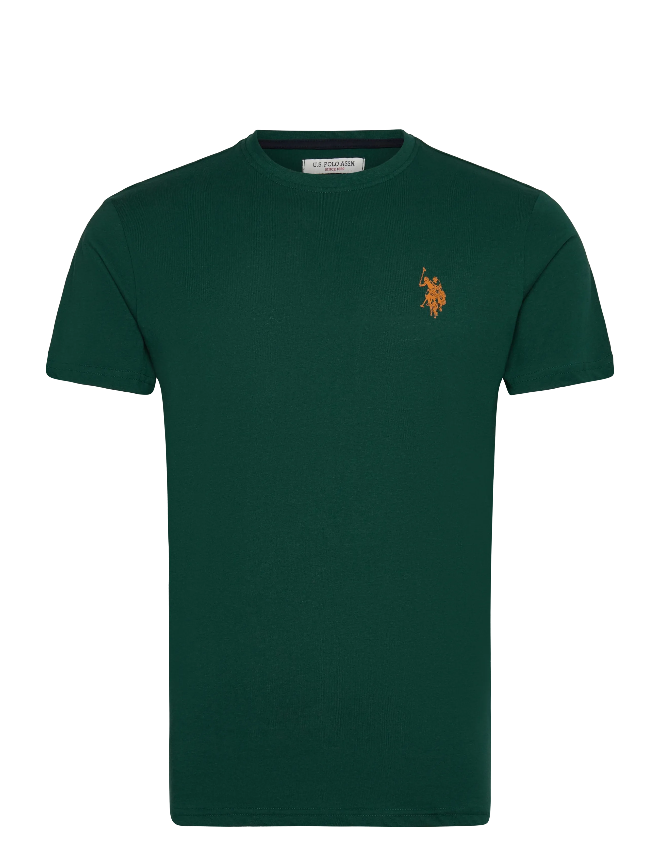 U.S. Polo Assn. BERTIL REG SJ USPA M TEE - U.S. Polo Assn. - RAIN FOREST / green
