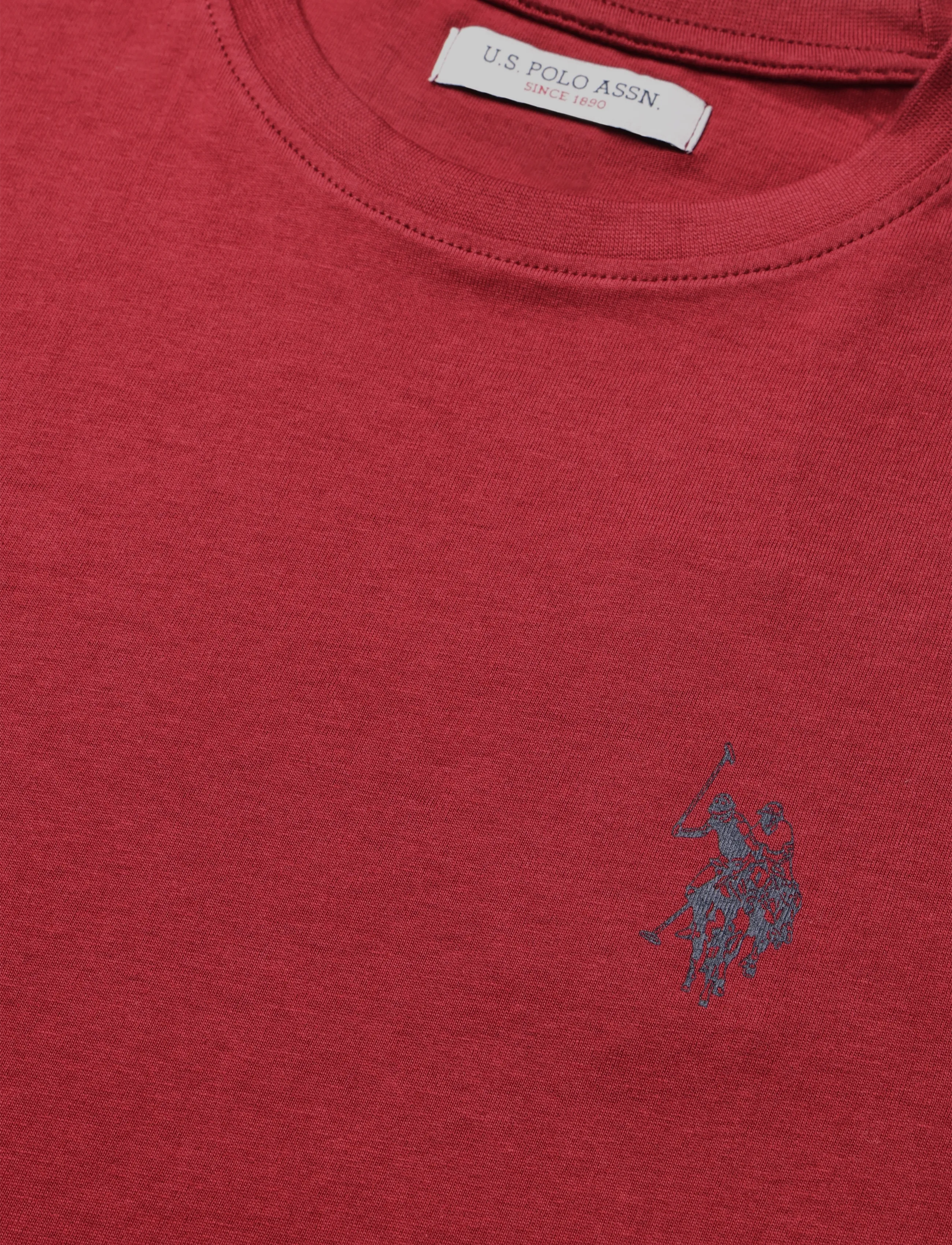 U.S. Polo Assn. - BERTIL REG SJ USPA M TEE - t-shirts - tibetan red - 2