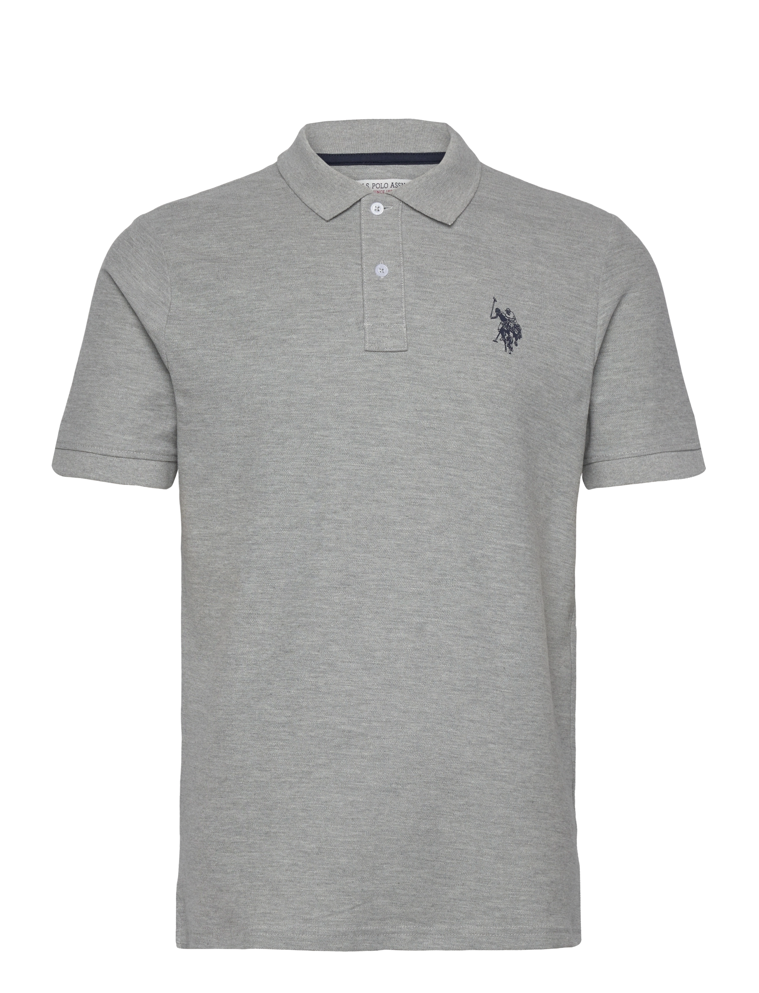 BILLY REG PI USPA M POLO - GREY MÉLANGE
