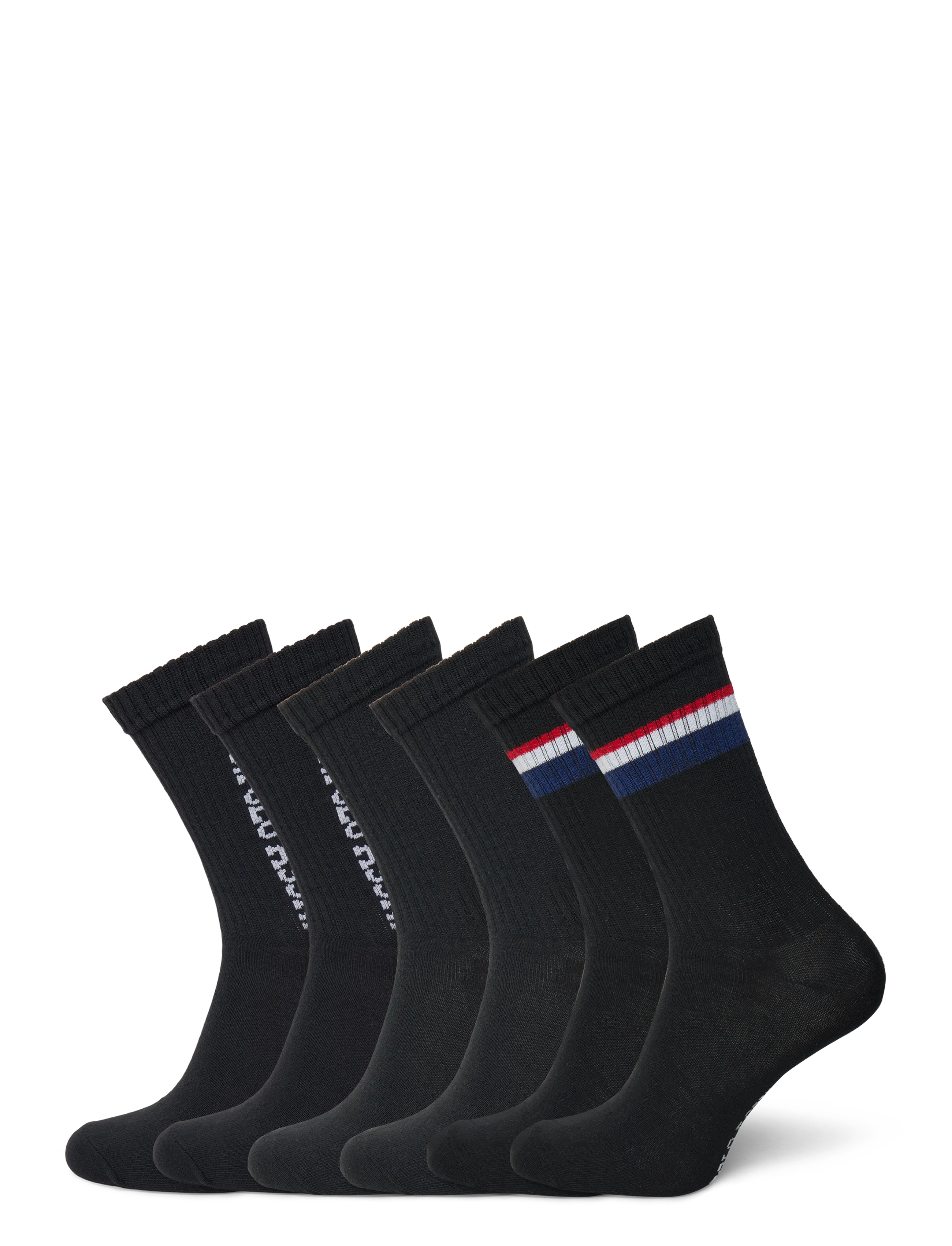 U.S. Polo Assn. BO 6 PK SOCKS USPA M ACC - Sokid - TAP SHOE / black