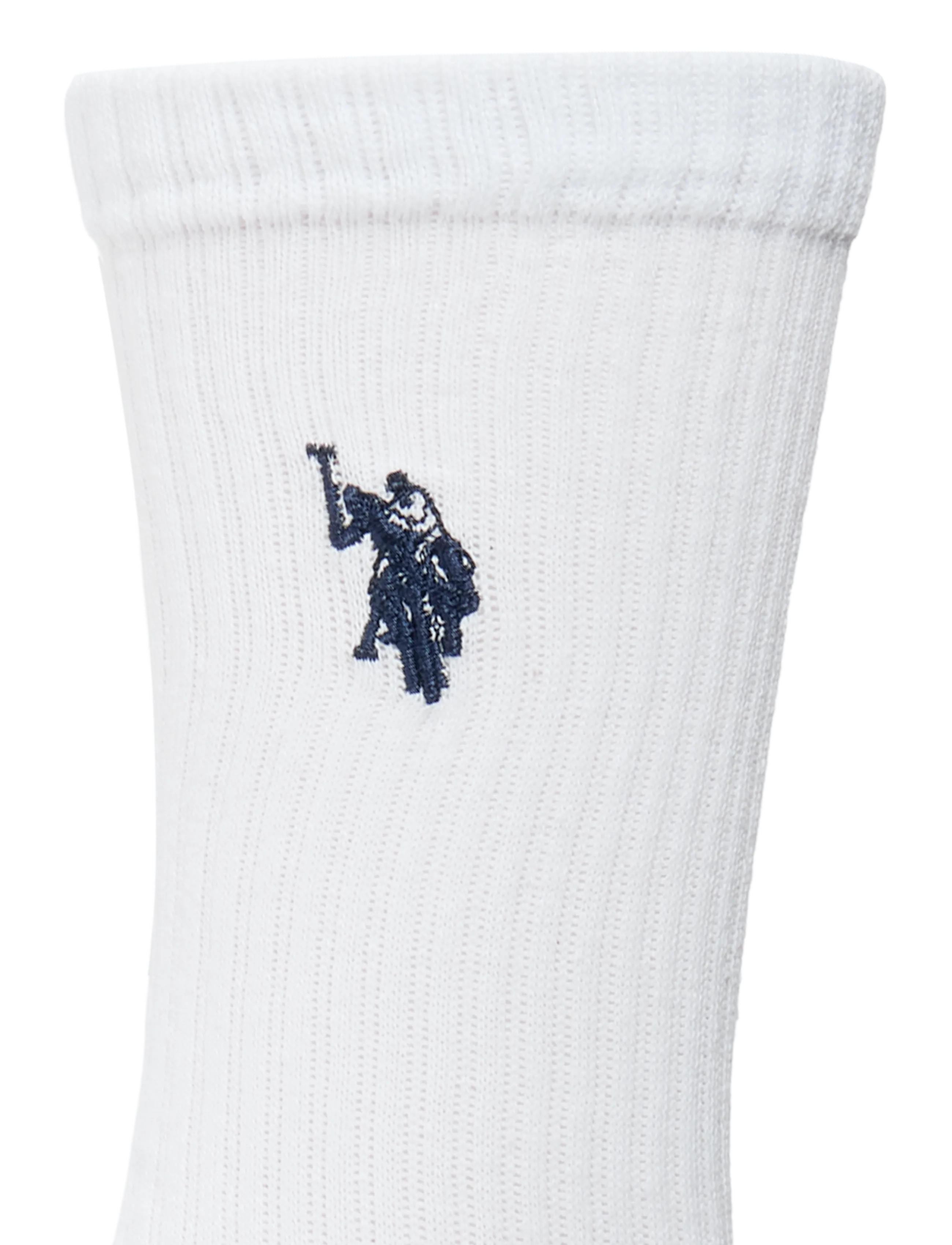 U.S. Polo Assn. - BO 6 PK SOCKS USPA M ACC - laagste prijzen - white - 2