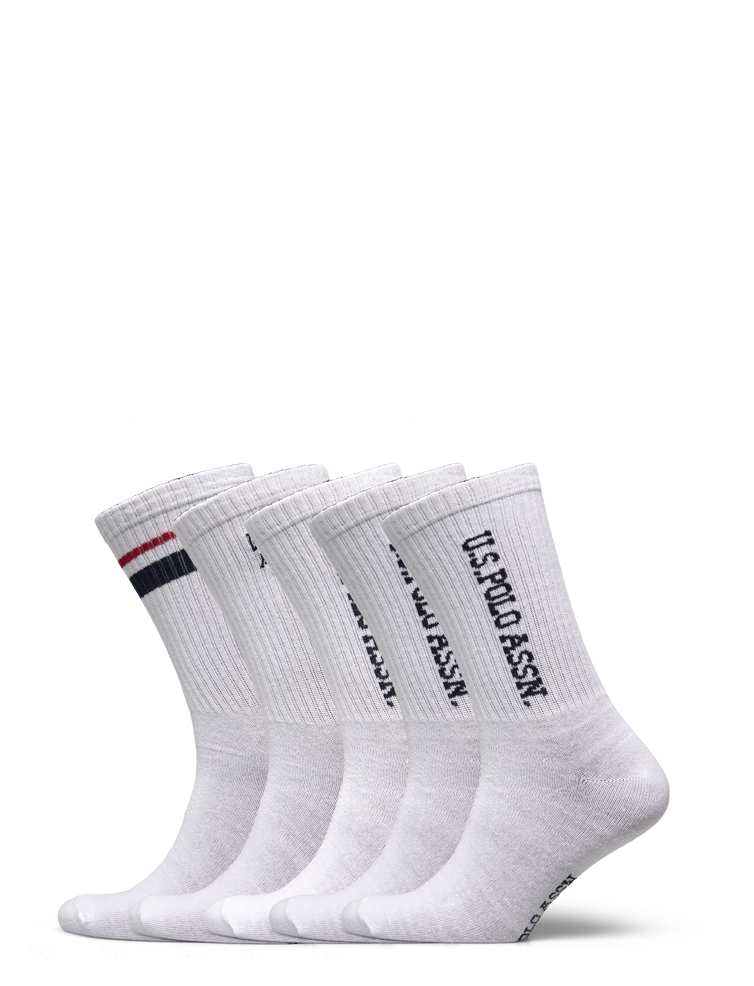 U.S. Polo Assn. - BO 6 PK SOCKS USPA M ACC - madalaimad hinnad - white - 1
