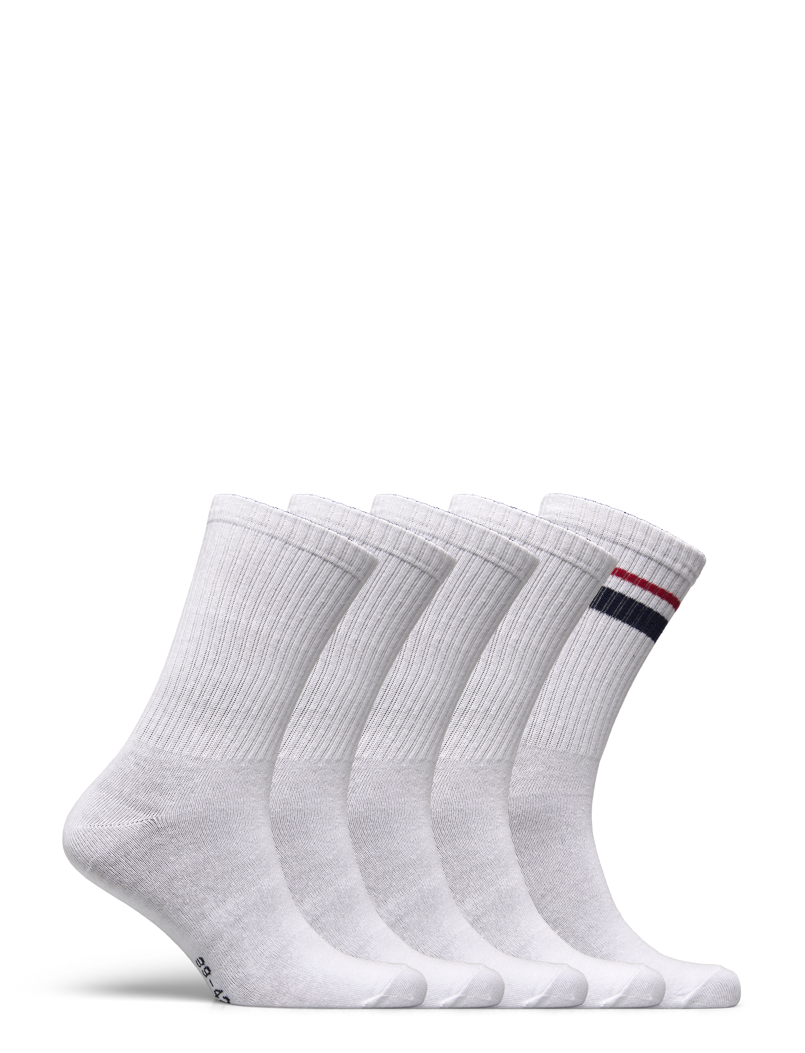 U.S. Polo Assn. BO 6 PK SOCKS USPA M ACC - Undertøj - WHITE / white