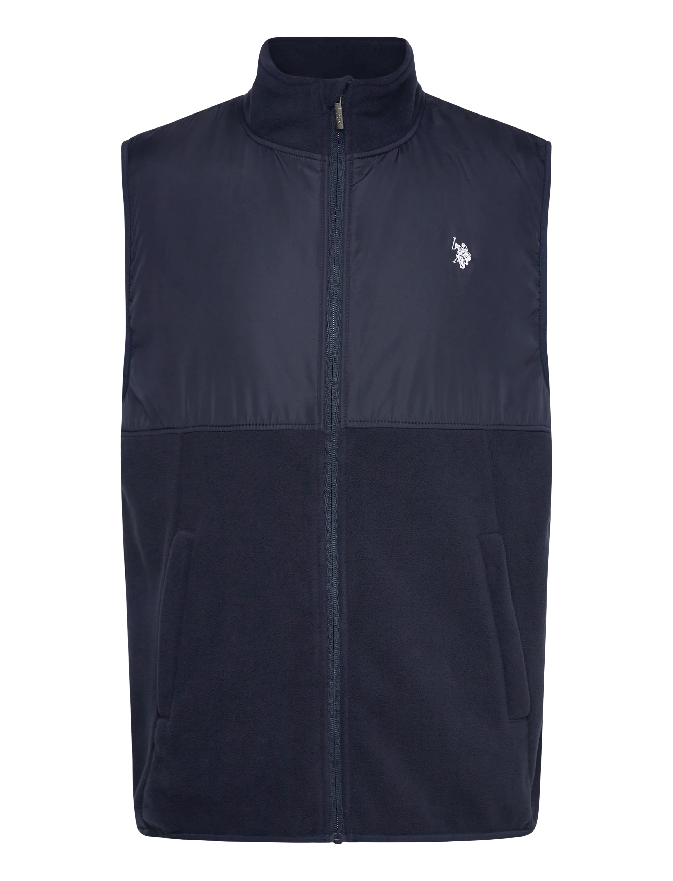 U.S. Polo Assn. BERA REG TH FL VEST USPA M OTW - Clothing - DARK SAPPHIRE / navy