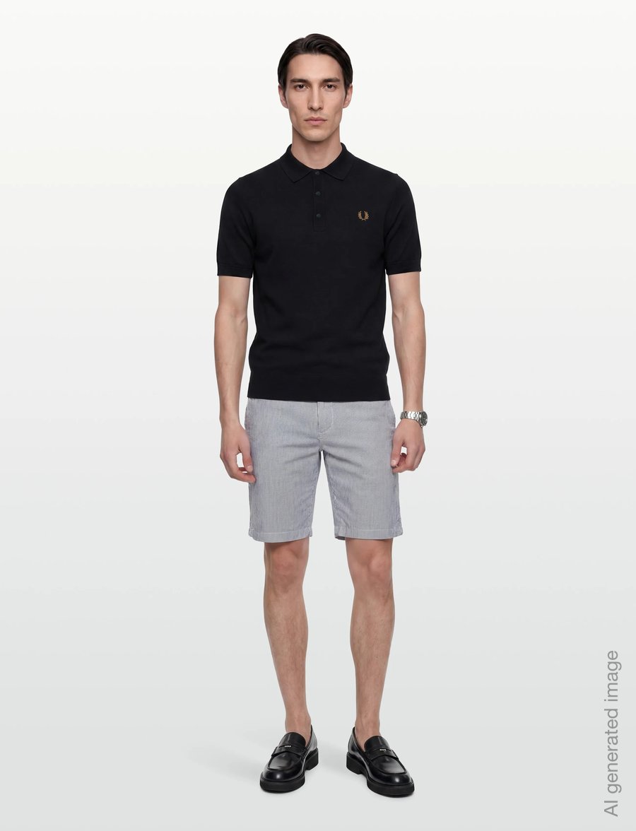 U.S. Polo Assn. - CHRIS REG USPA M SHORTS - freizeitshorts - 19-4020 dark sapphire striped - 0