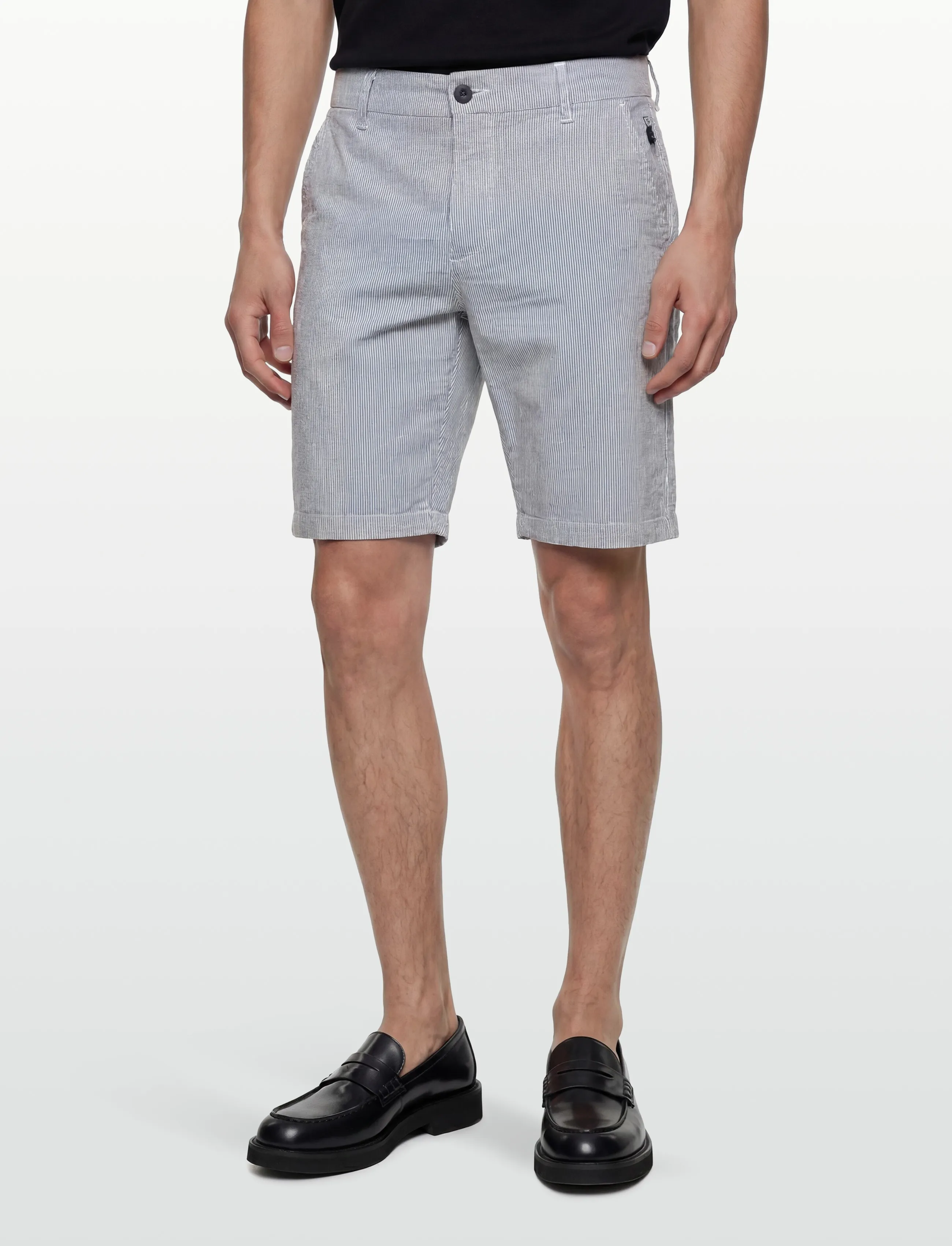 U.S. Polo Assn. - CHRIS REG USPA M SHORTS - casual shorts - 19-4020 dark sapphire striped - 3