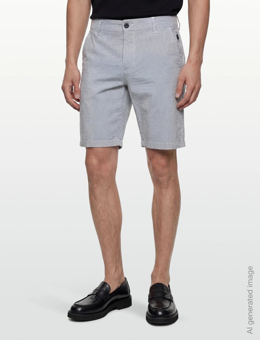 U.S. Polo Assn. - CHRIS REG USPA M SHORTS - freizeitshorts - 19-4020 dark sapphire striped - 3