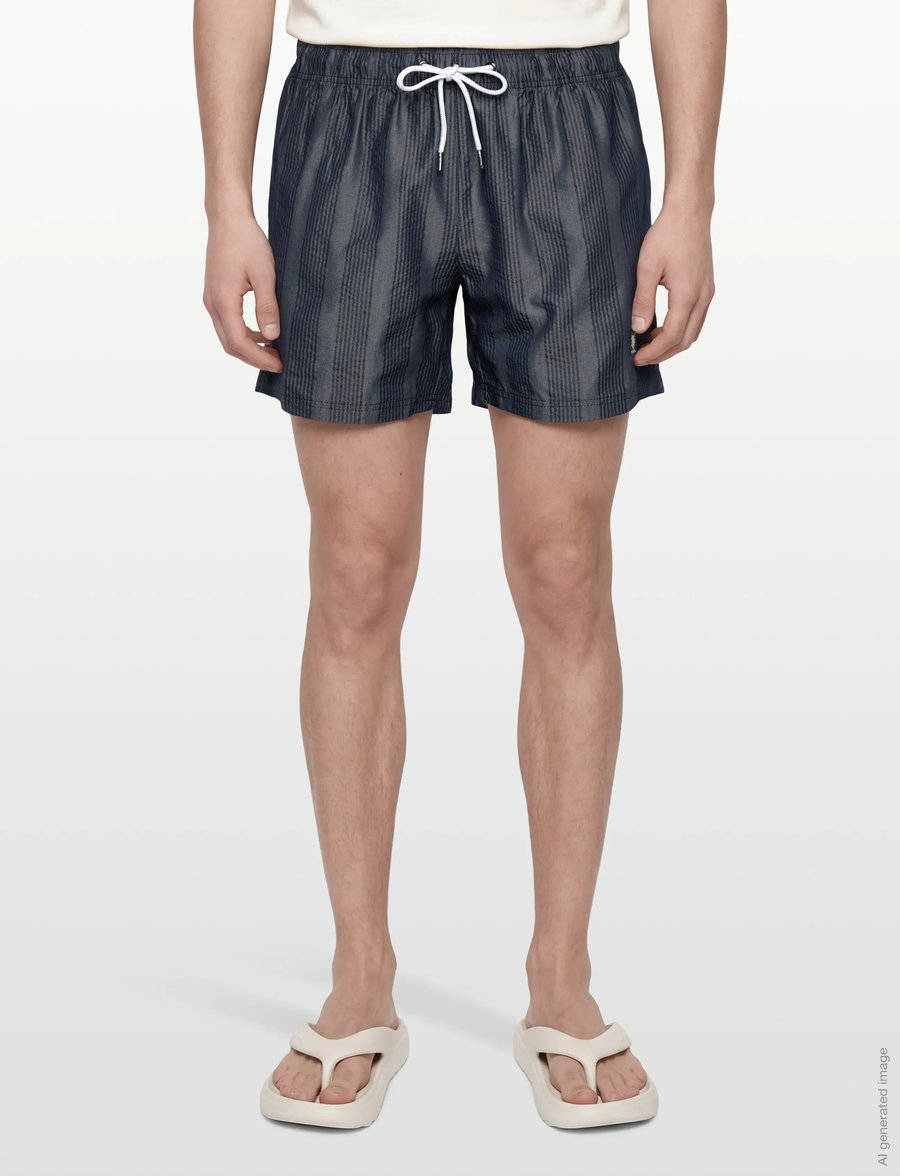 U.S. Polo Assn. - CARTER REG USPA M SWIM - badehose - 19-4020tcx dark sapphire - 3