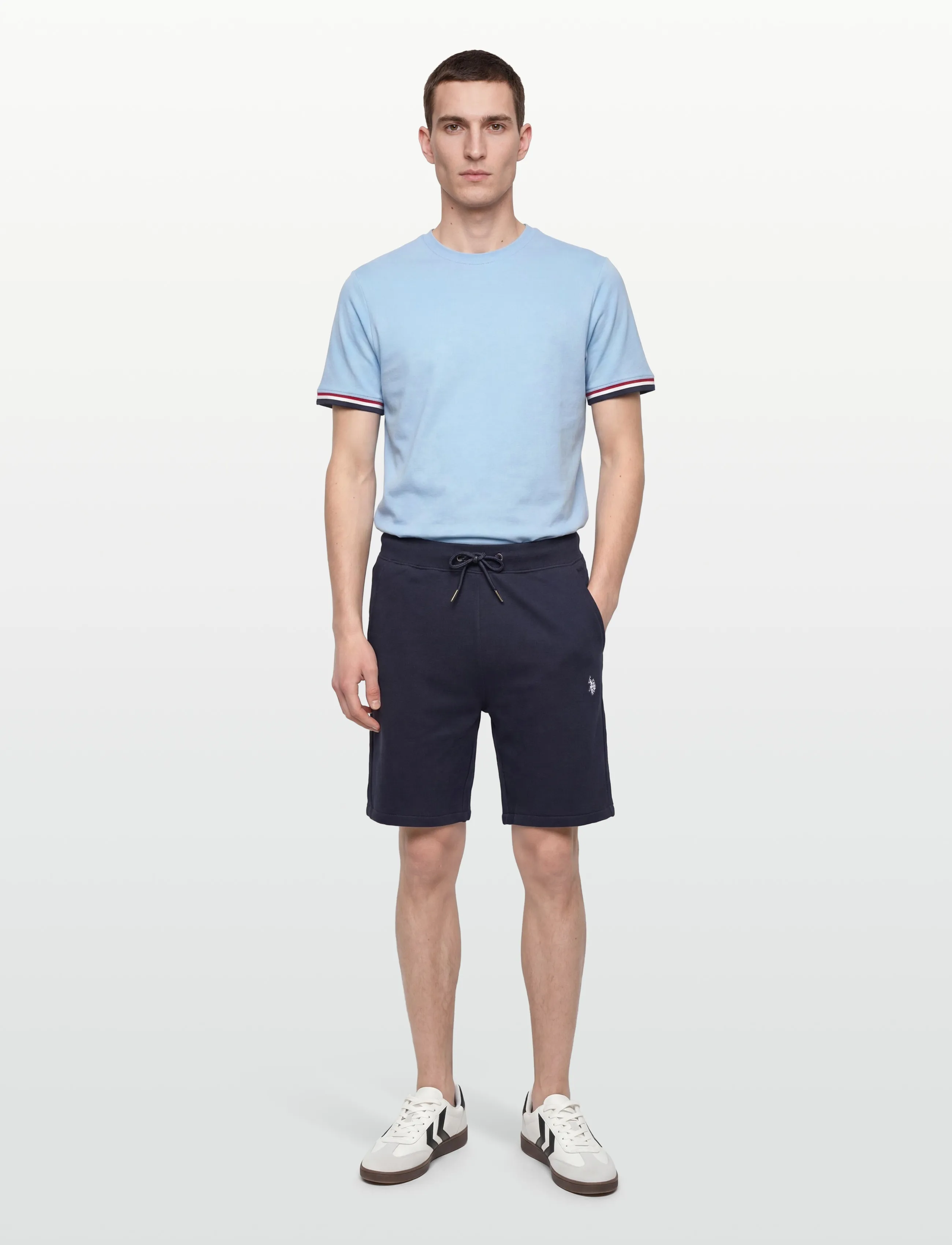 U.S. Polo Assn. Cedric Reg Uspa M Sweat, Mænd, Sweatshorts, Navy, Str: S