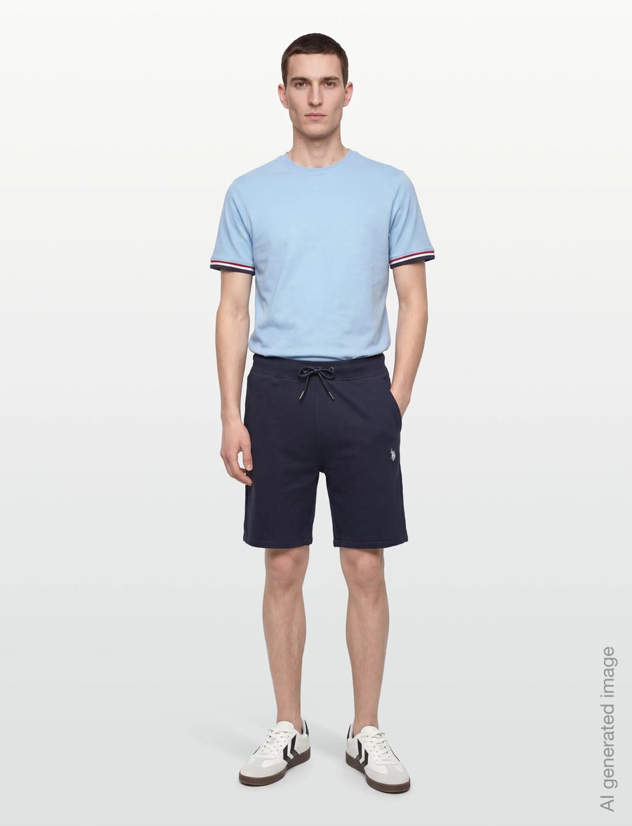U.S. Polo Assn. - CEDRIC REG USPA M SWEAT - nederdelar - 19-4020tcx dark sapphire - 0