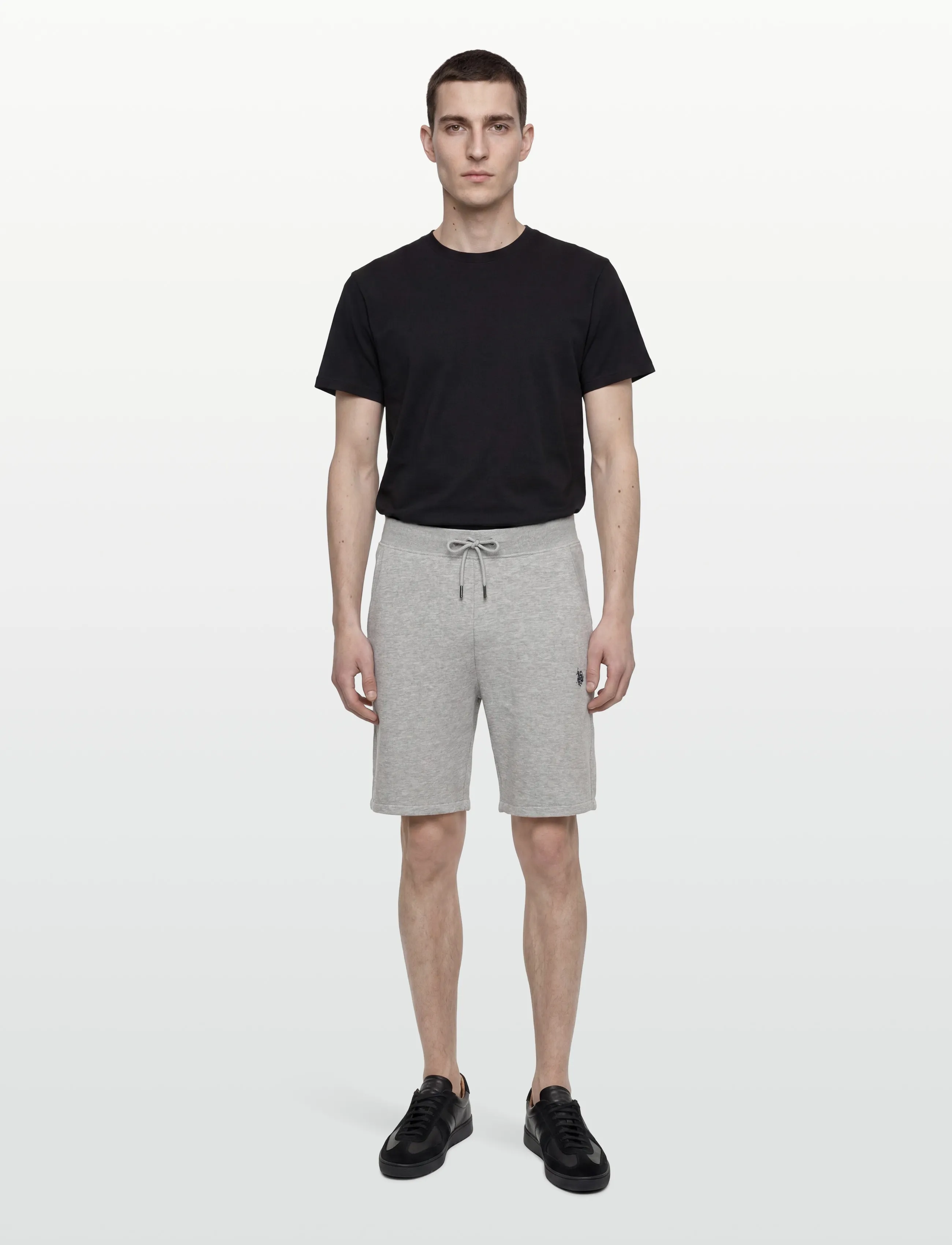 U.S. Polo Assn. Cedric Reg Uspa M Sweat, Mænd, Sweatshorts, Grå, Str: S
