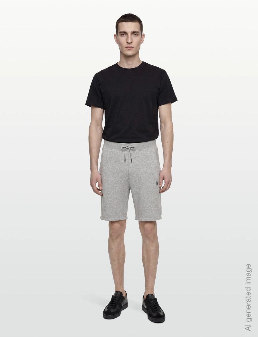 U.S. Polo Assn. - CEDRIC REG USPA M SWEAT - nederdelar - grey mÉlange - 0