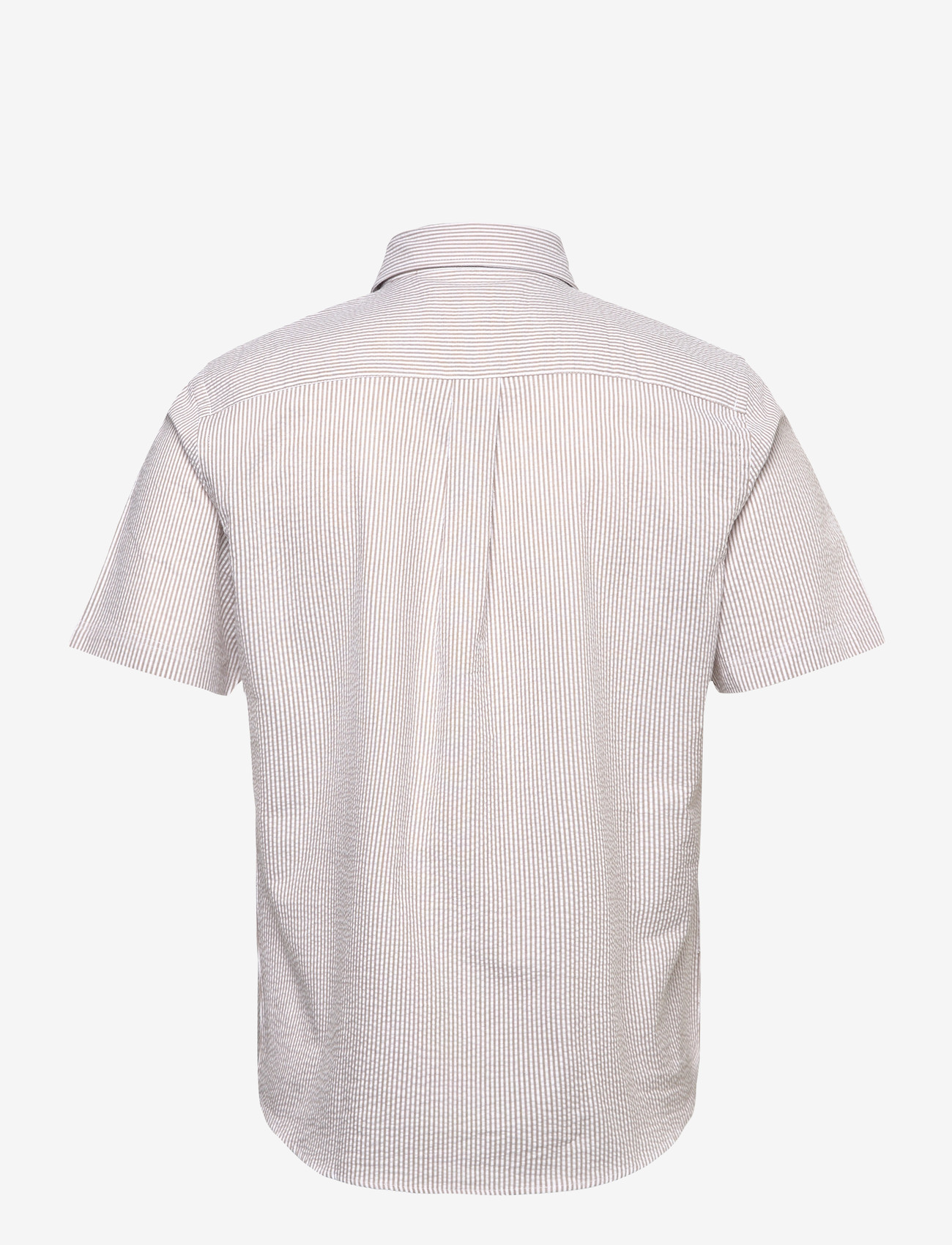 U.S. Polo Assn. - CHARLI  REG SS USPA M SHIRT - gestreifte hemden - 16-1104tcx crockery striped - 1