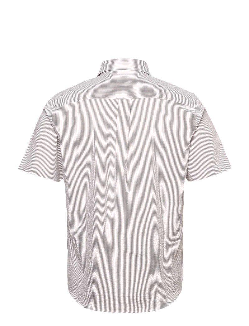 U.S. Polo Assn. - CHARLI REG SS USPA M SHIRT - gestreifte hemden - 16-1104tcx crockery striped - 1