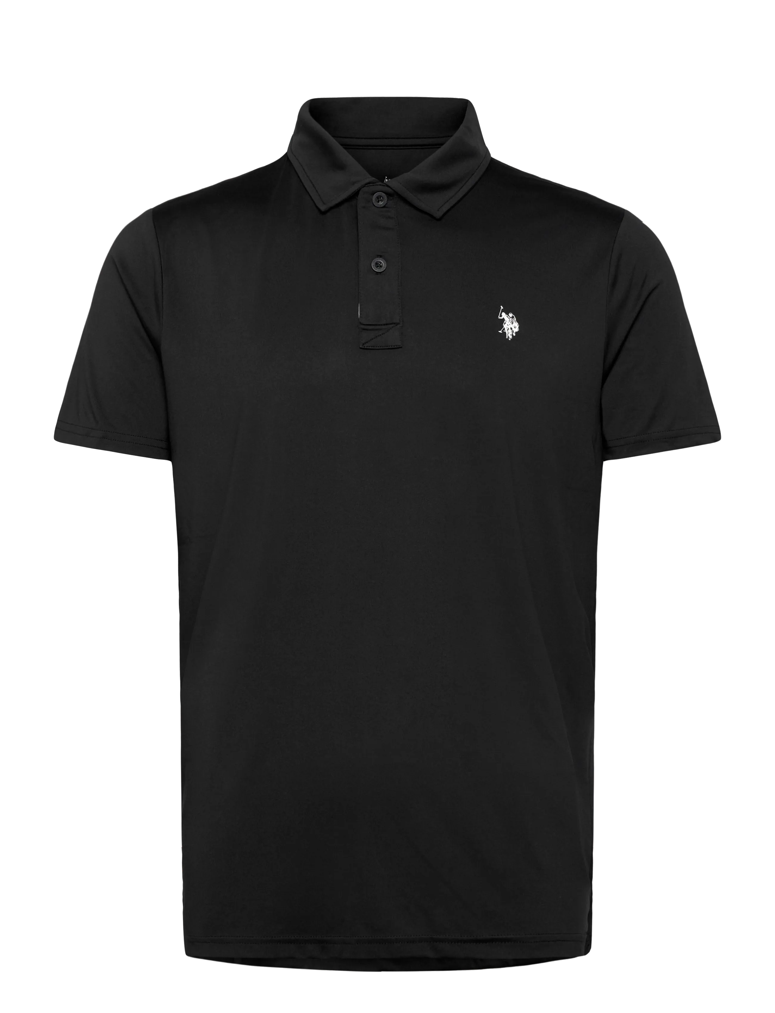 U.S. Polo Assn. CLARK REG USPA M POLO - Frühlingsgarderobe - 19-4004TCX TAP SHOE / black