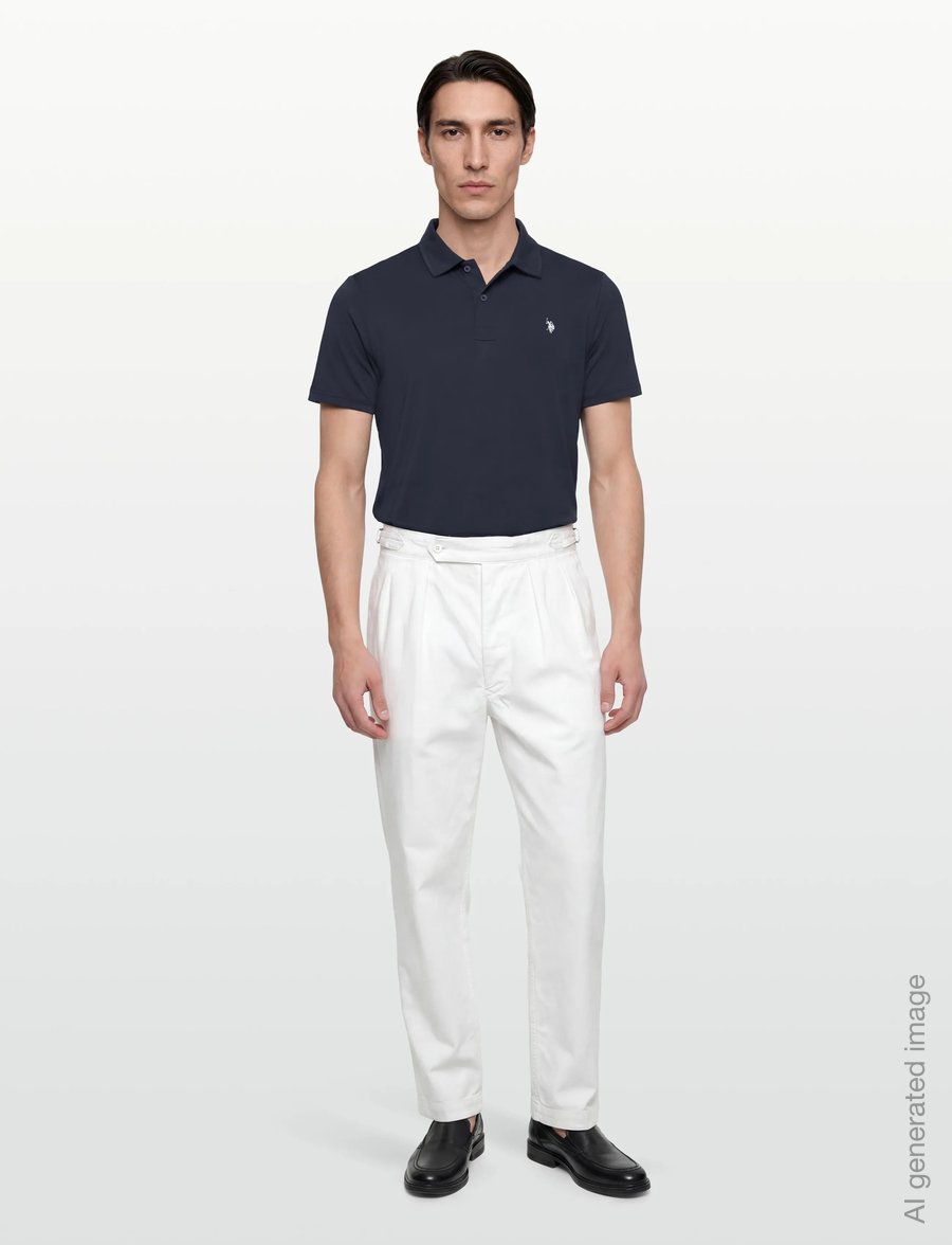 U.S. Polo Assn. - CLARK REG USPA M POLO - kurzärmelig - 19-4020tcx dark sapphire - 0