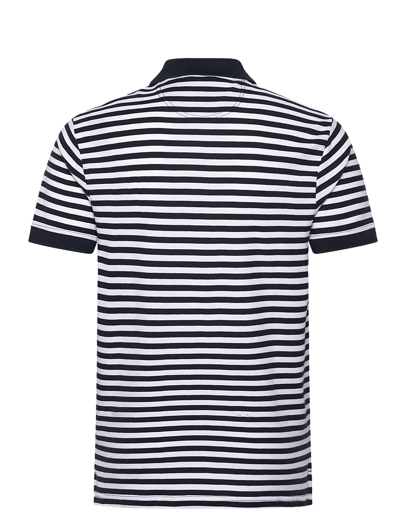 U.S. Polo Assn. - CLAUS REG PI USPA M POLO - stutterma polo - 11-0601 bright white striped - 1