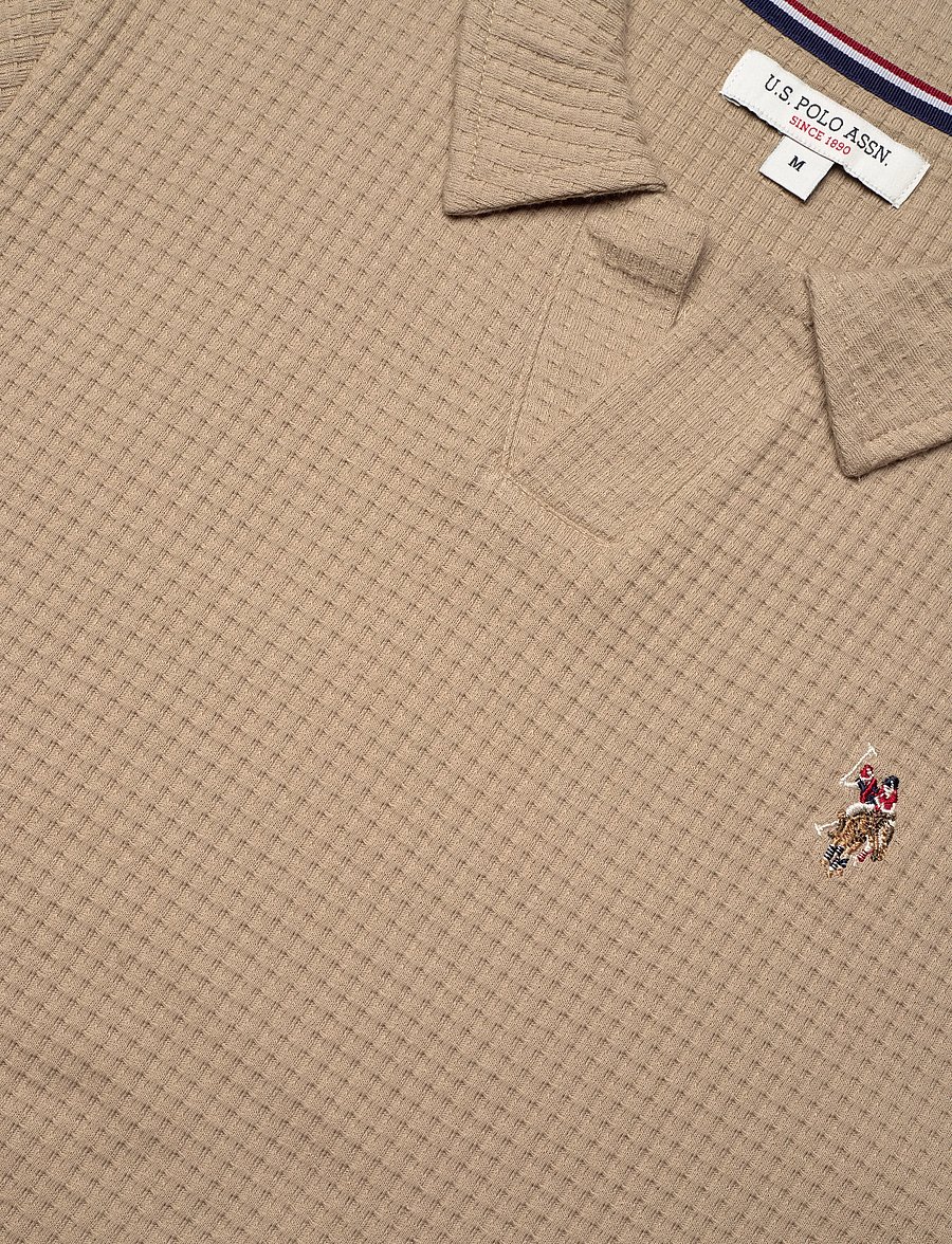 U.S. Polo Assn. - COSTA REG USPA M POLO - kurzärmelig - 16-1104tcx crockery - 5