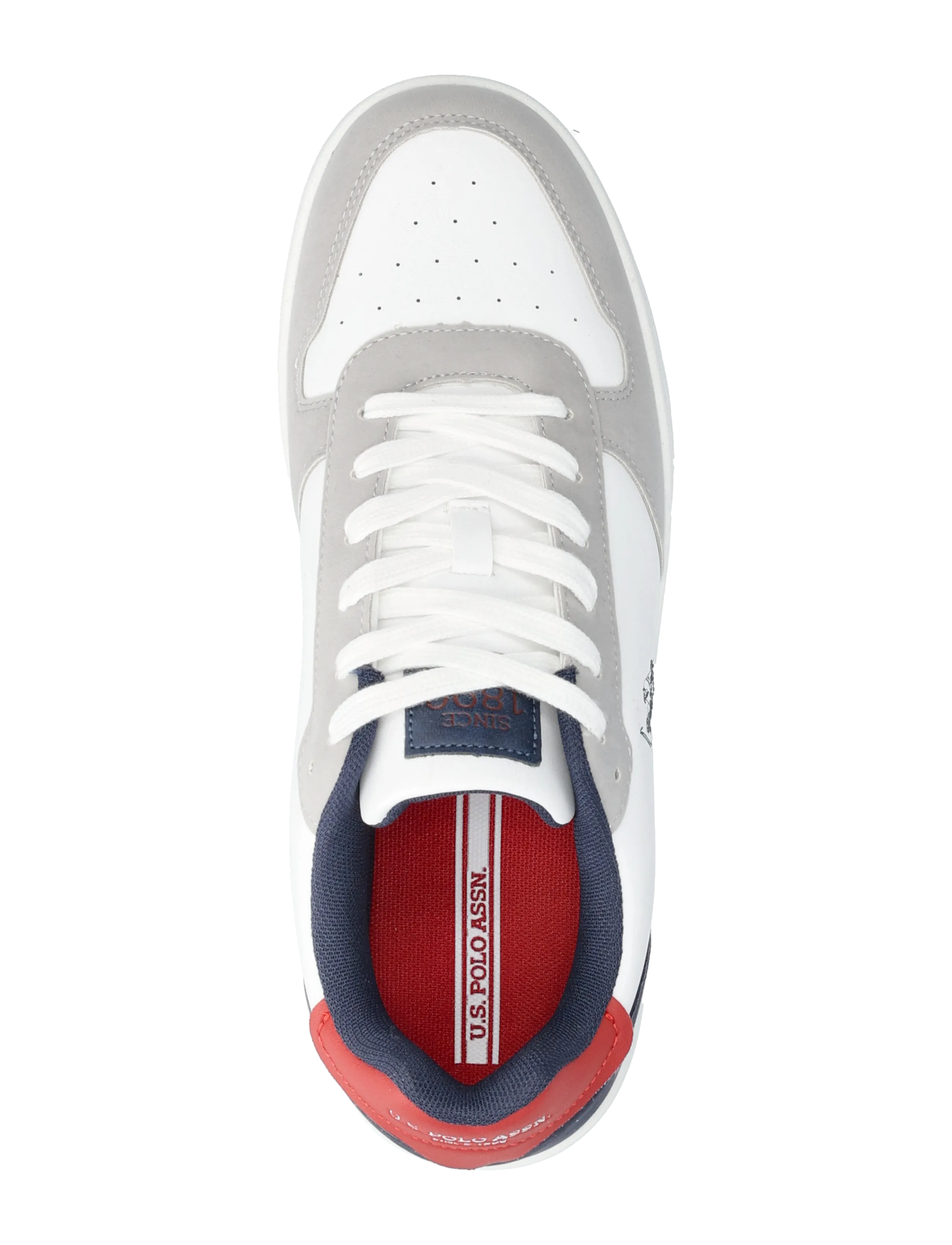 U.S. Polo Assn. - USPA Steve 4 Shoe - laisvalaikio batai žemu aulu - blue/white/red - 3