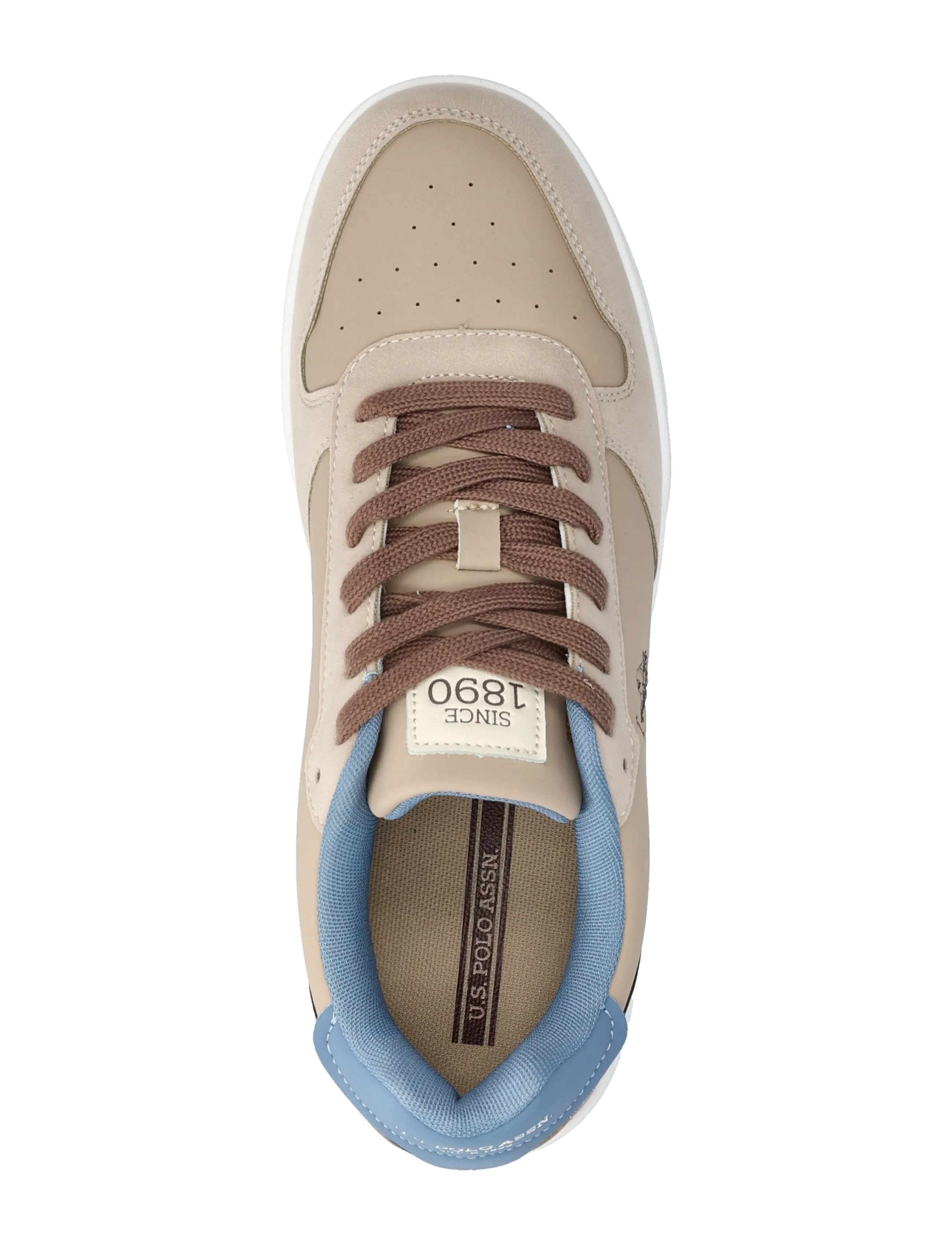 U.S. Polo Assn. - USPA Steve 4 Shoe - lave sneakers - white pepper/caribou - 3