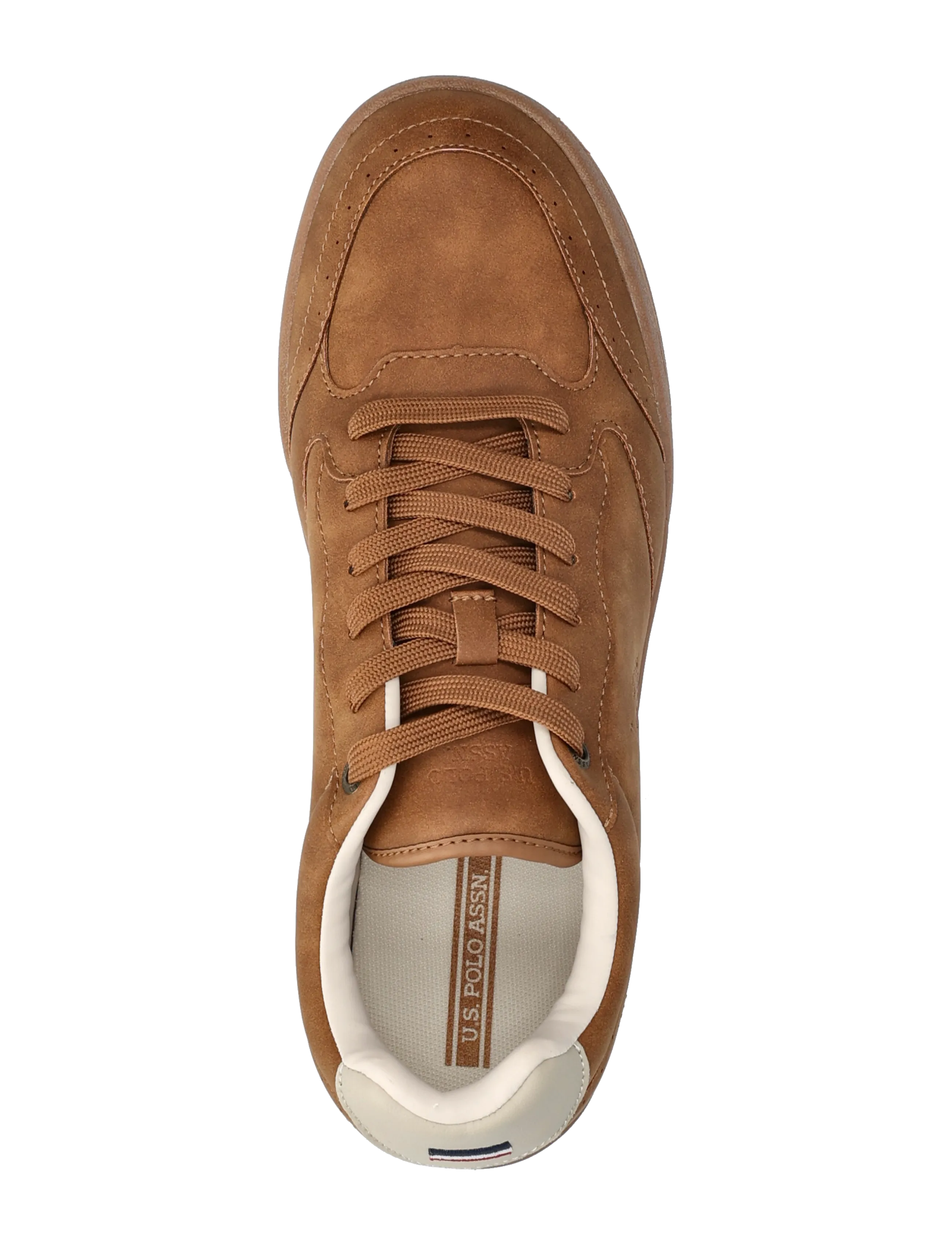 U.S. Polo Assn. - USPA Steve 6 Shoe - lave sneakers - roasted pecan - 3