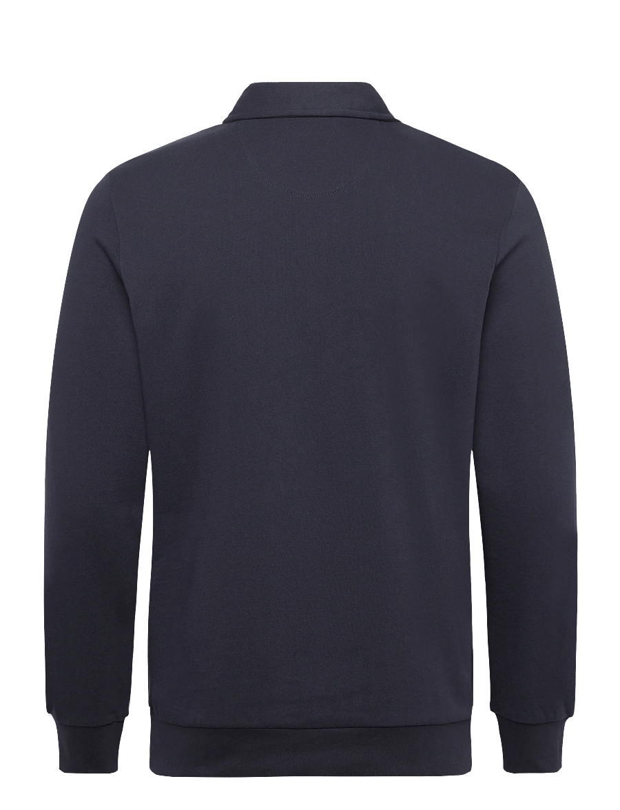 U.S. Polo Assn. - THEODOR REG HZ USPA M SWEAT - pullover mit halbem reißverschluss - dark sapphire - 1