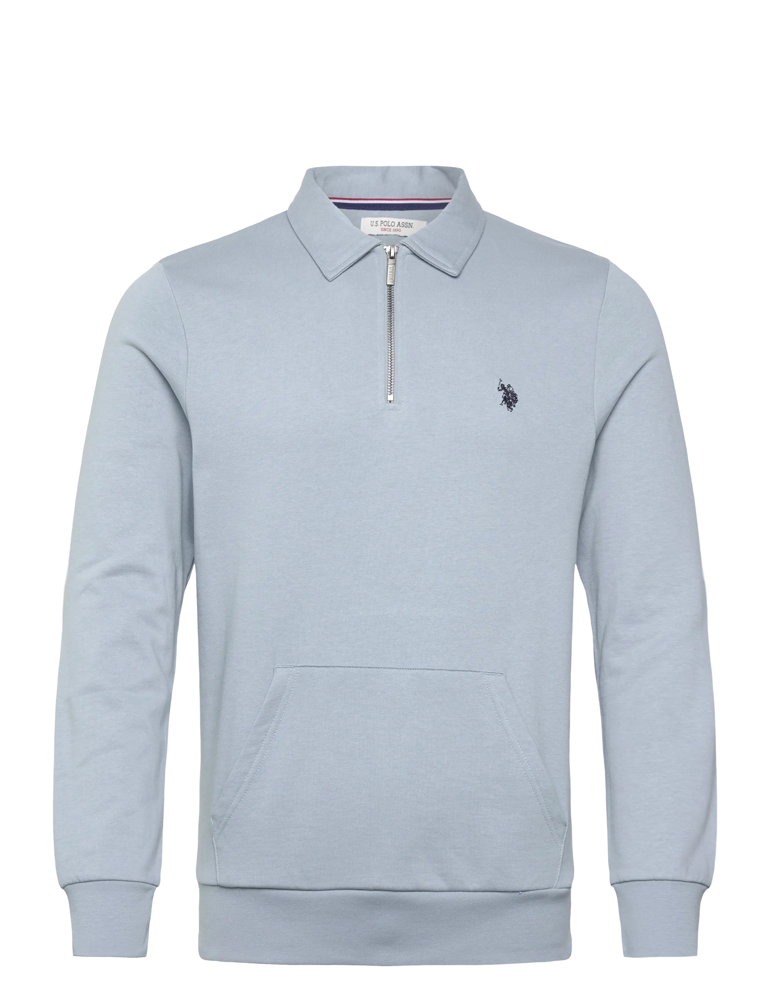 U.S. Polo Assn. THEODOR REG HZ USPA M SWEAT - Neuleet - DUSTY BLUE / blue