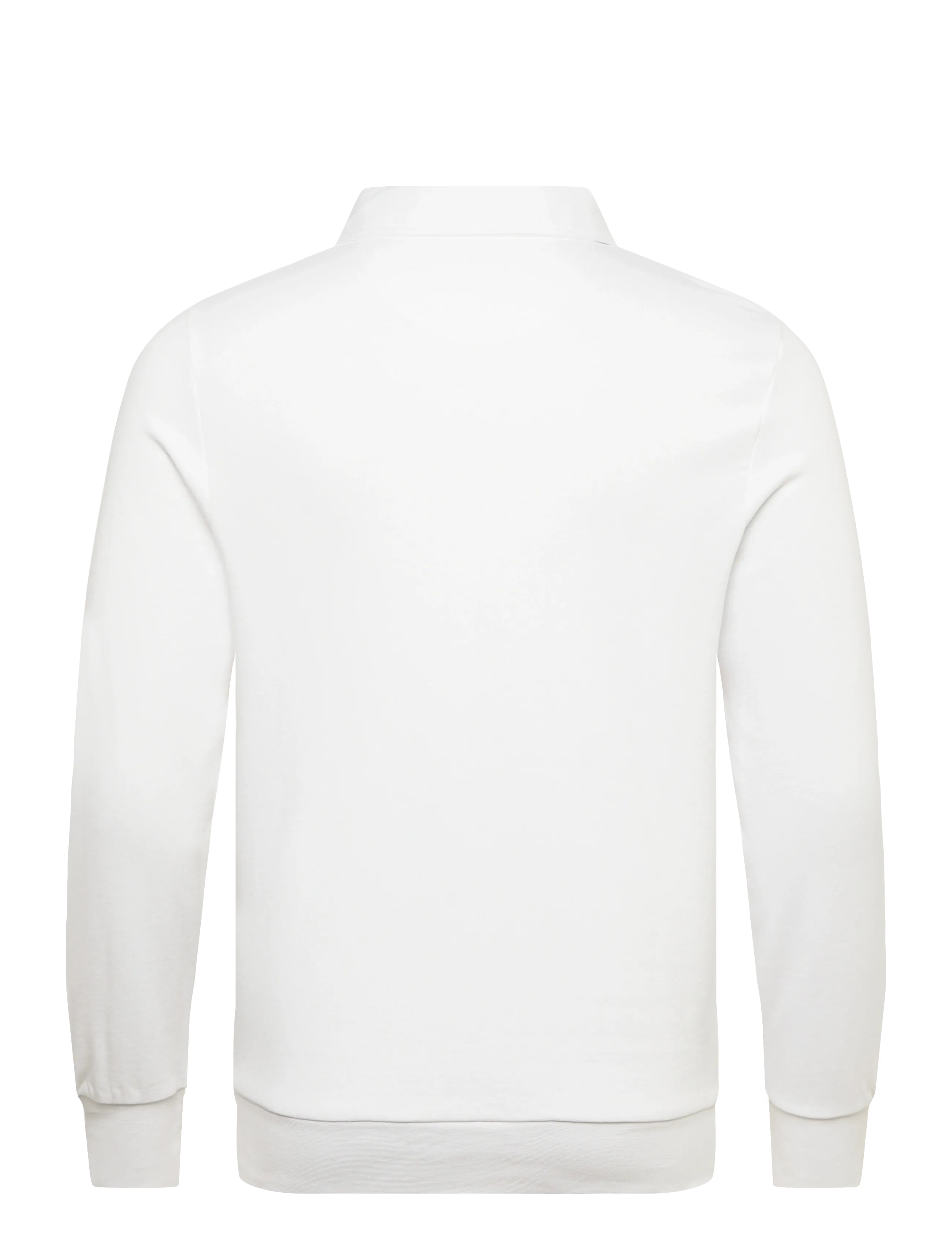 U.S. Polo Assn. - THEODOR REG HZ USPA M SWEAT - halfzip strik - white - 1