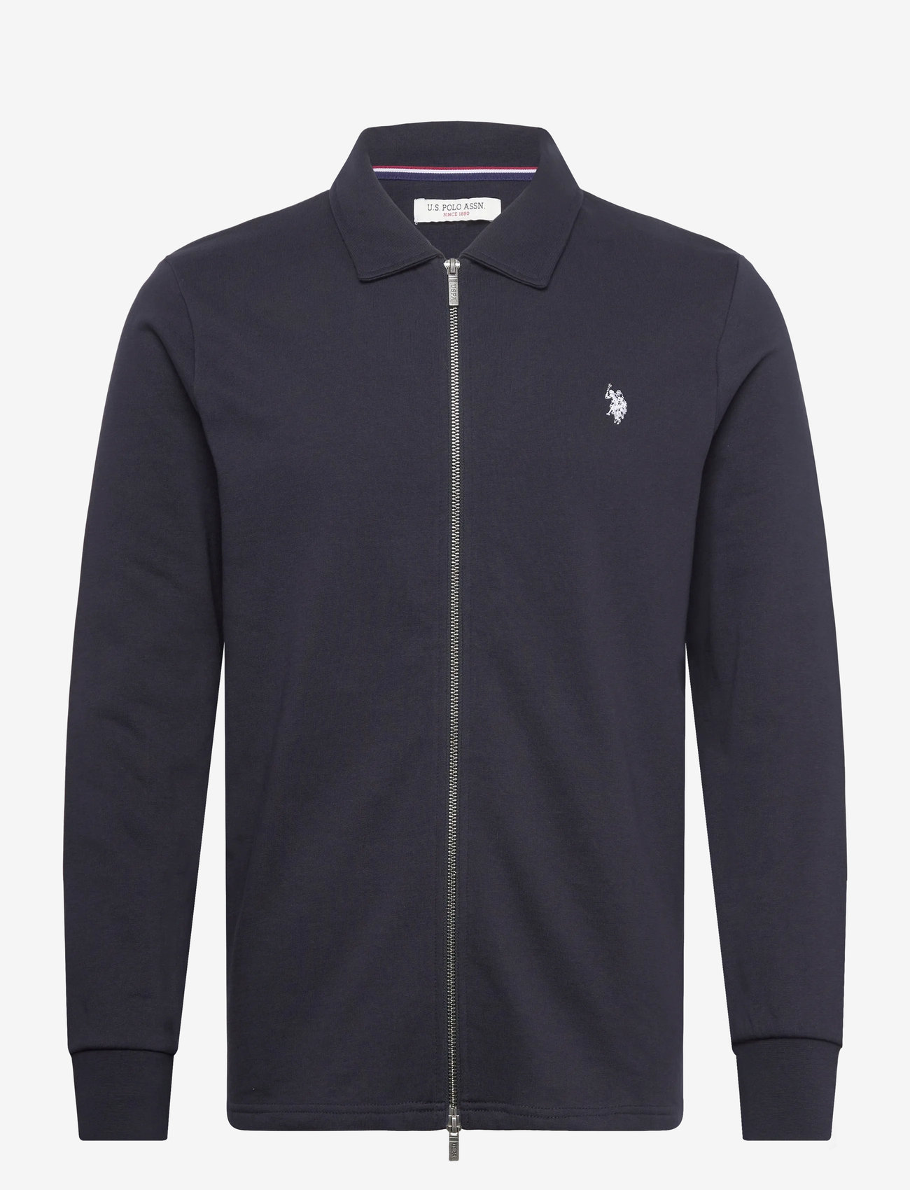 U.S. Polo Assn. - TOBEY REG ZI USPA M SWEAT - džemperi ar rāvējslēdzēju - dark sapphire - 0