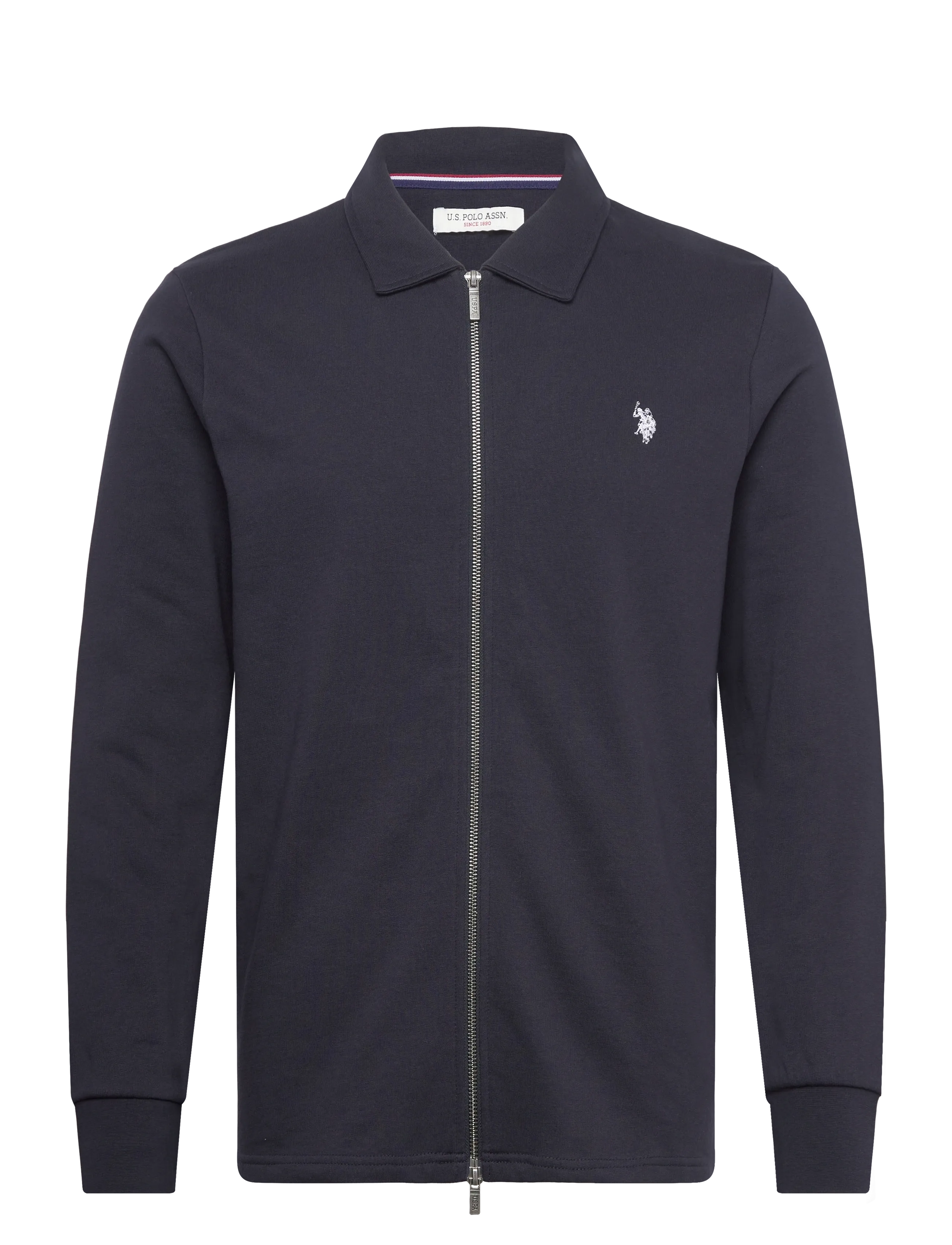 U.S. Polo Assn. TOBEY REG ZI USPA M SWEAT - Strickmode - DARK SAPPHIRE / navy