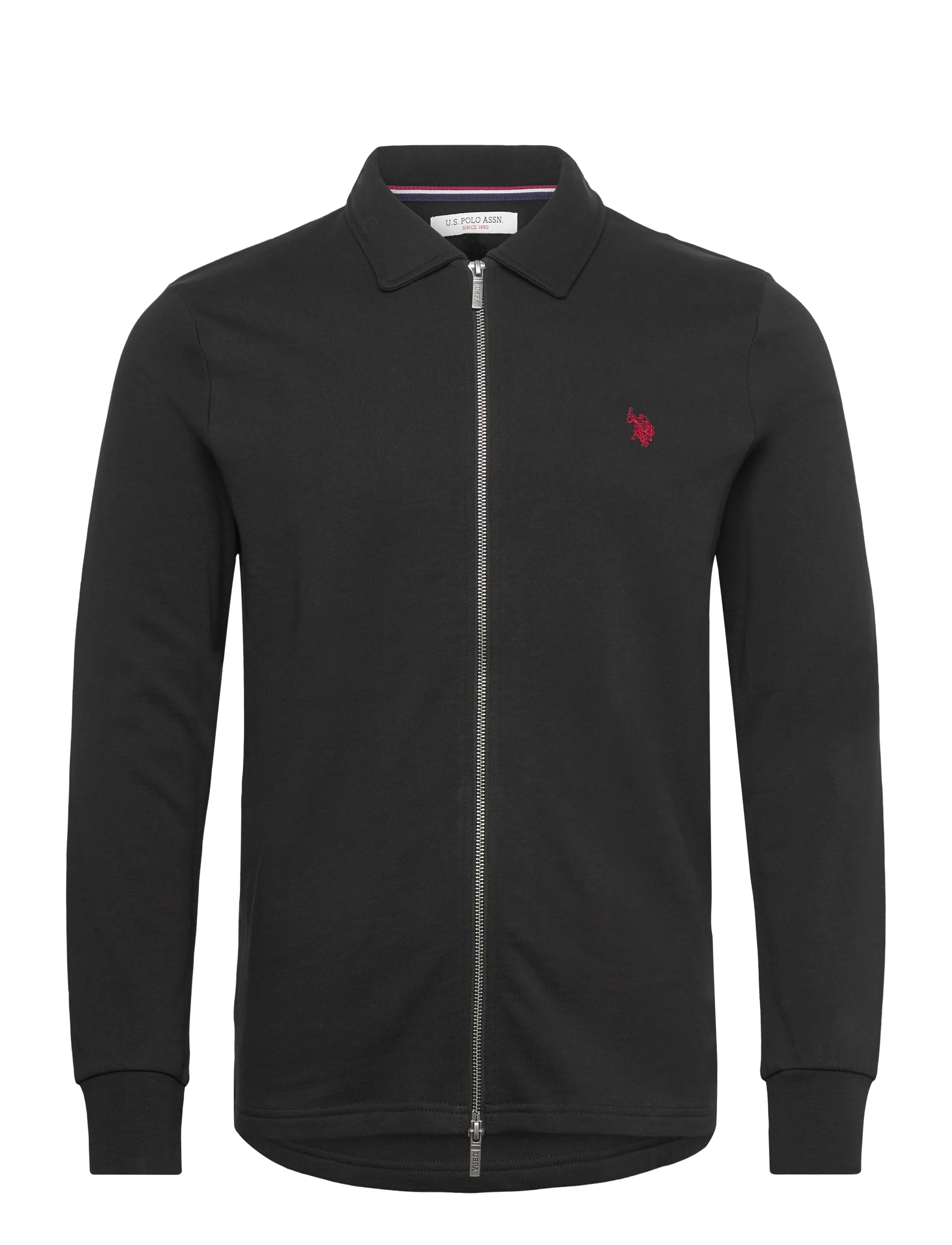 U.S. Polo Assn. TOBEY REG ZI USPA M SWEAT - Neuleet - TAP SHOE / black