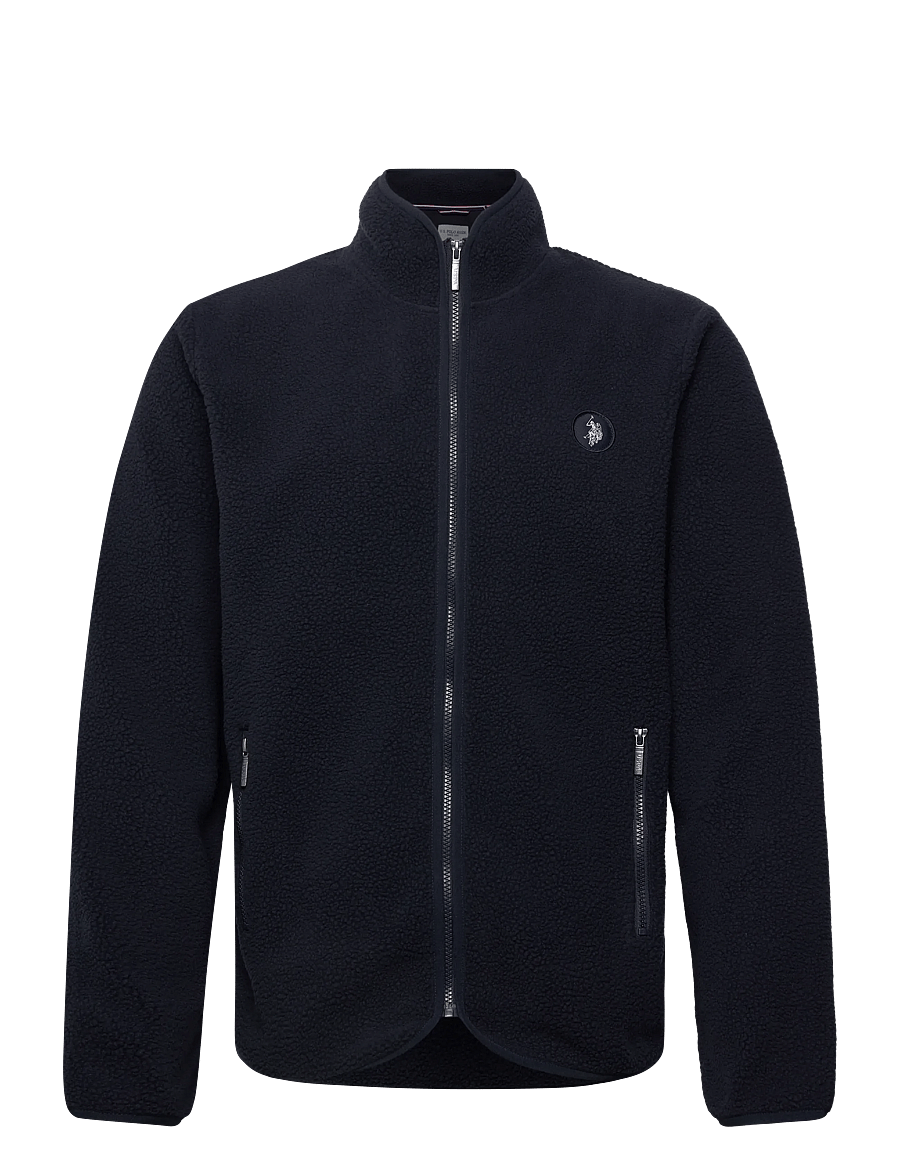 U.S. Polo Assn. - TROY REG ZI USPA M FLEECE - teddy sweaters - dark sapphire - 0