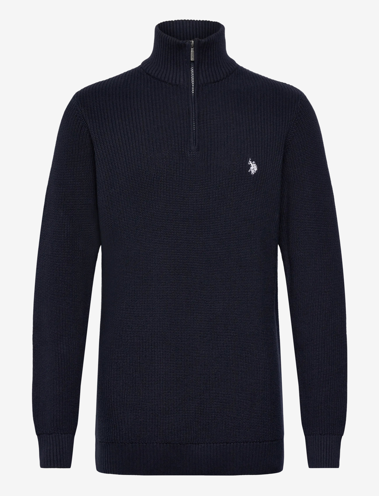 U.S. Polo Assn. - RAFAEL REG HZ USPA M KNIT - kõrge kaelusega džemprid - dark sapphire - 0