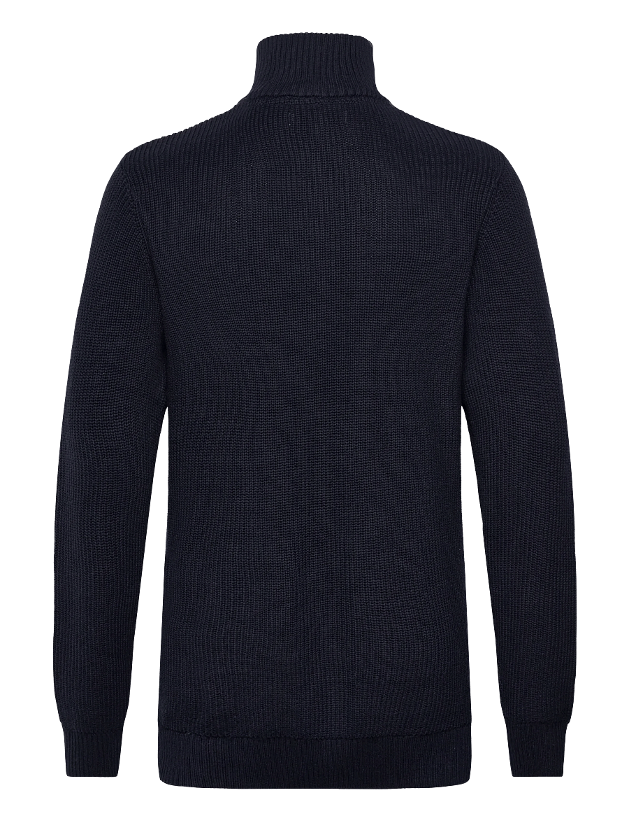 U.S. Polo Assn. - RAFAEL REG HZ USPA M KNIT - poolpika lukuga džemprid - dark sapphire - 1