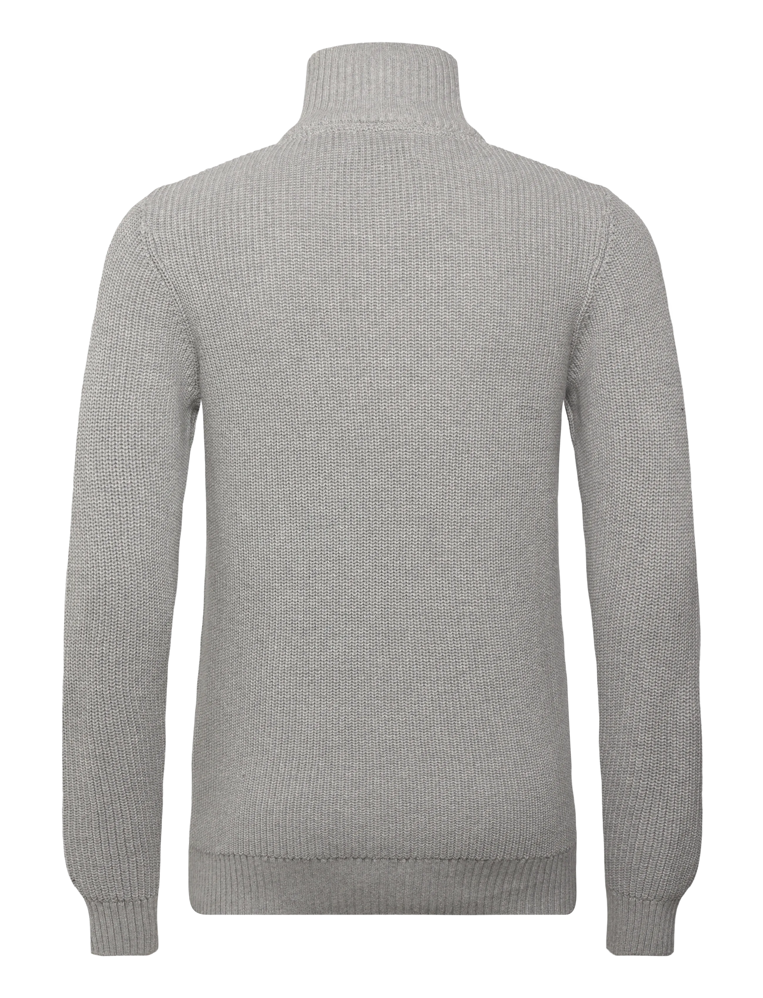 U.S. Polo Assn. - RAFAEL REG HZ USPA M KNIT - swetry zapinane do połowy - grey mÉlange - 1