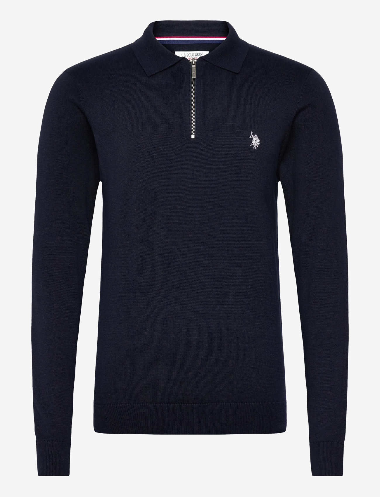U.S. Polo Assn. - ROCKY REG HZ USPA M KNIT - half zip-tröjor - dark sapphire - 0
