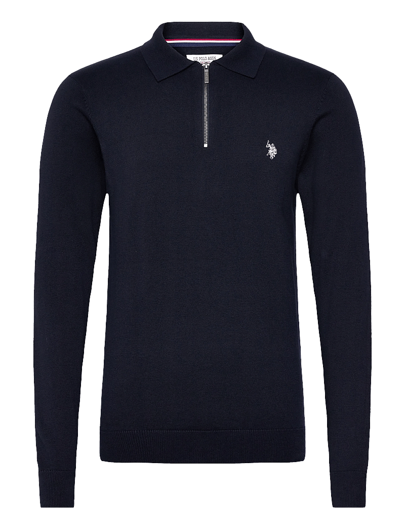 U.S. Polo Assn. - ROCKY REG HZ USPA M KNIT - half zip-tröjor - dark sapphire - 0