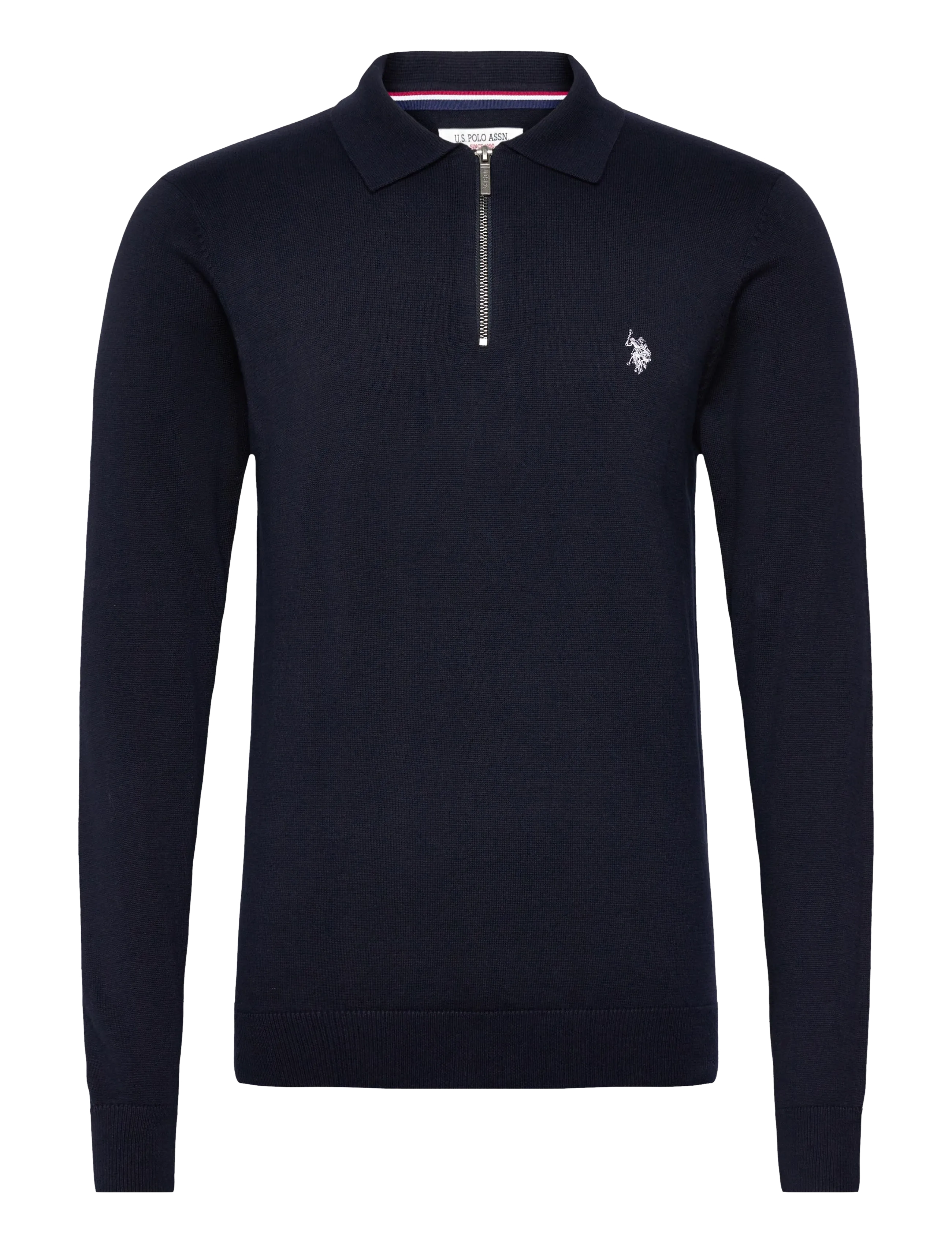 U.S. Polo Assn. ROCKY REG HZ USPA M KNIT - Strickmode - DARK SAPPHIRE / navy