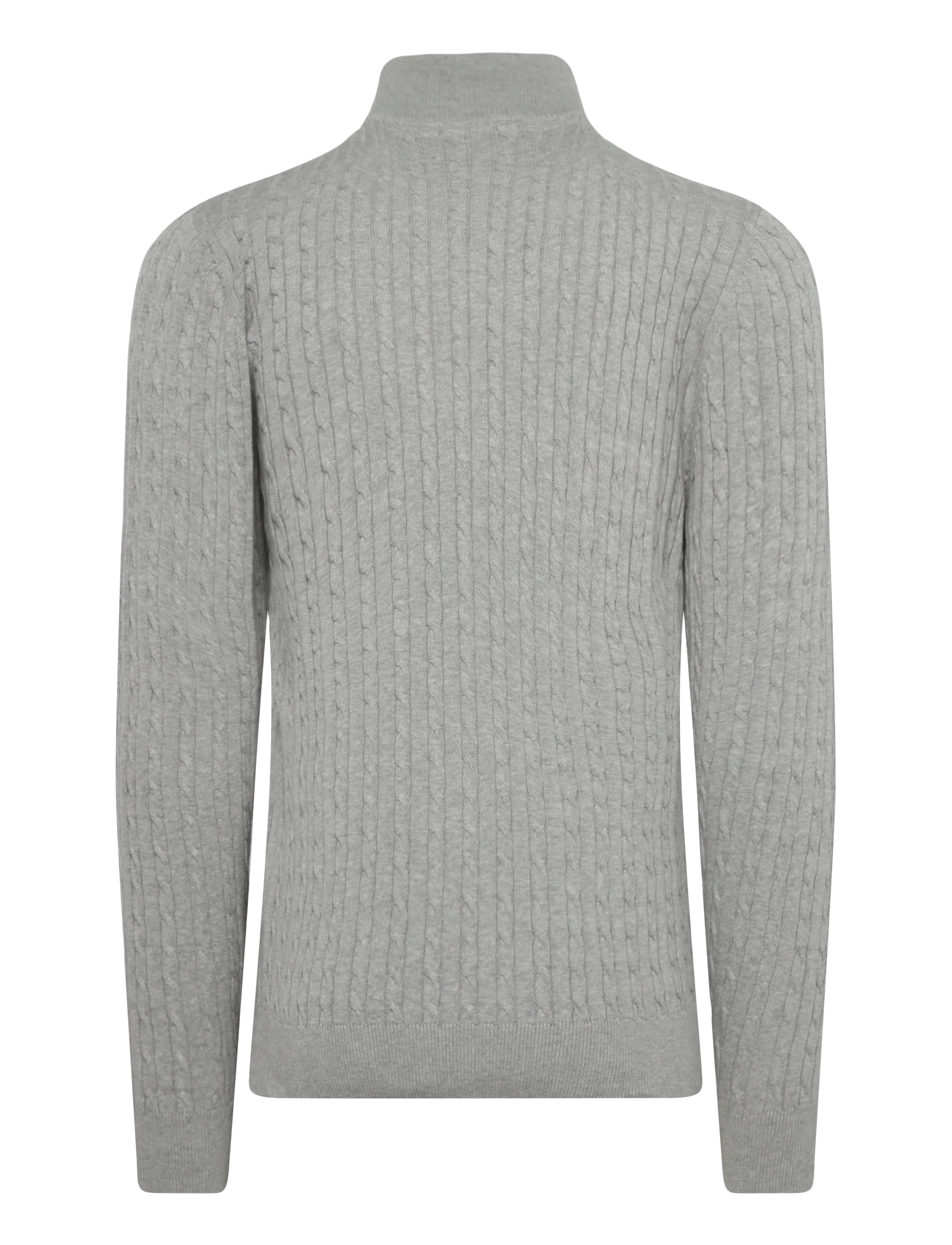 U.S. Polo Assn. - ROMEO REG CAB HZ USPA M KNIT - herbstliche kleidung - grey mÉlange - 1