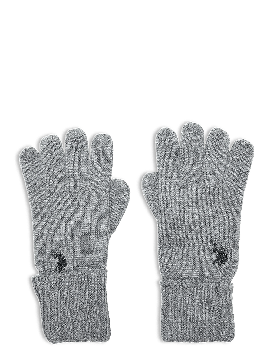 U.S. Polo Assn. - OBI REG GLOVES USPA UNI ACC - handschuhe - antracit grey melange - 0
