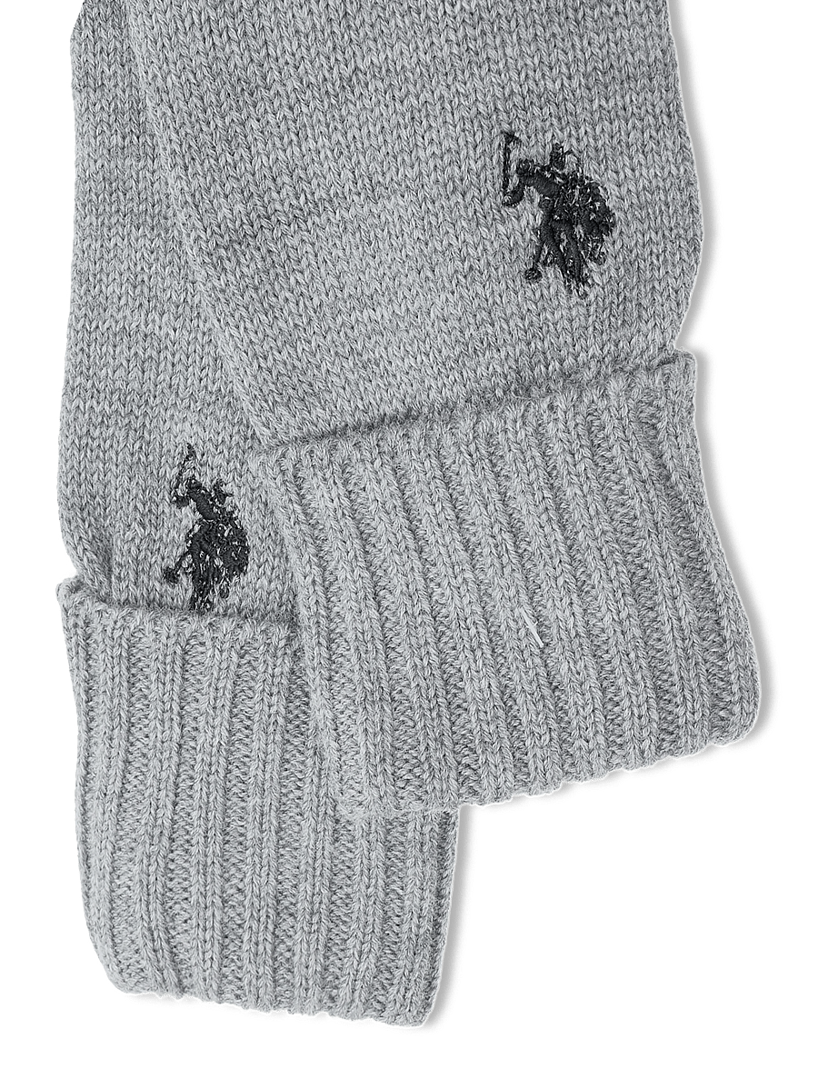 U.S. Polo Assn. - OBI REG GLOVES USPA UNI ACC - handschuhe - antracit grey melange - 3