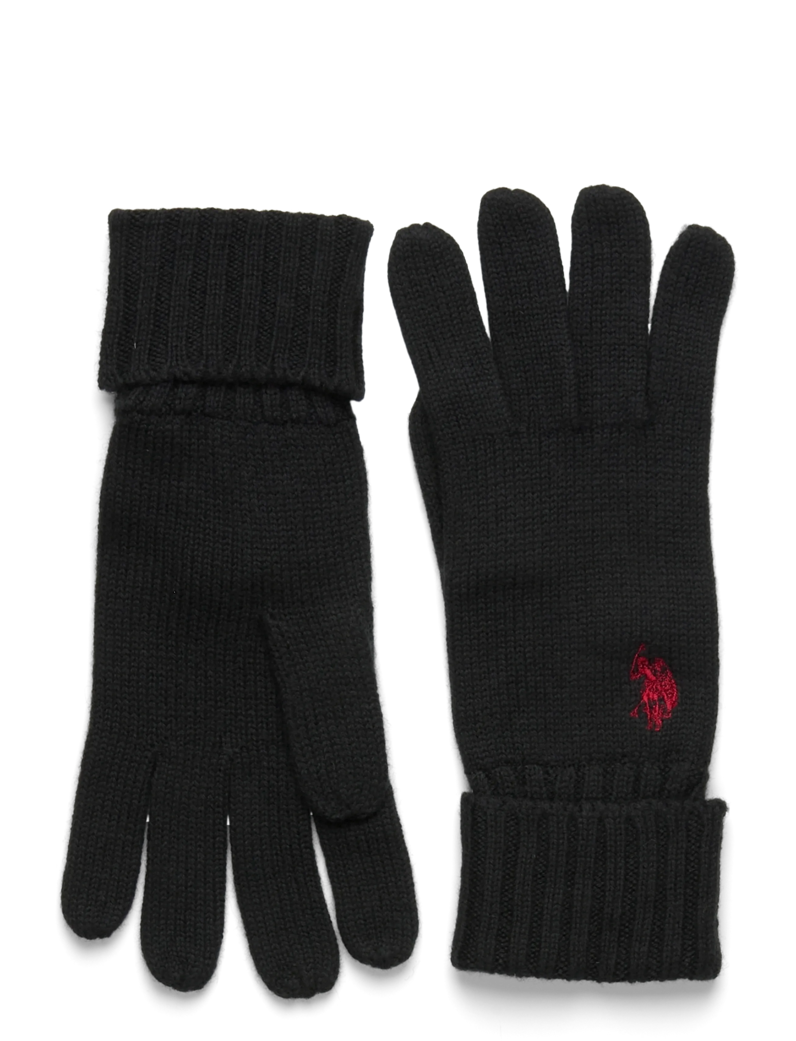 U.S. Polo Assn. OBI REG GLOVES USPA UNI ACC - Handschuhe - TAP SHOE / black