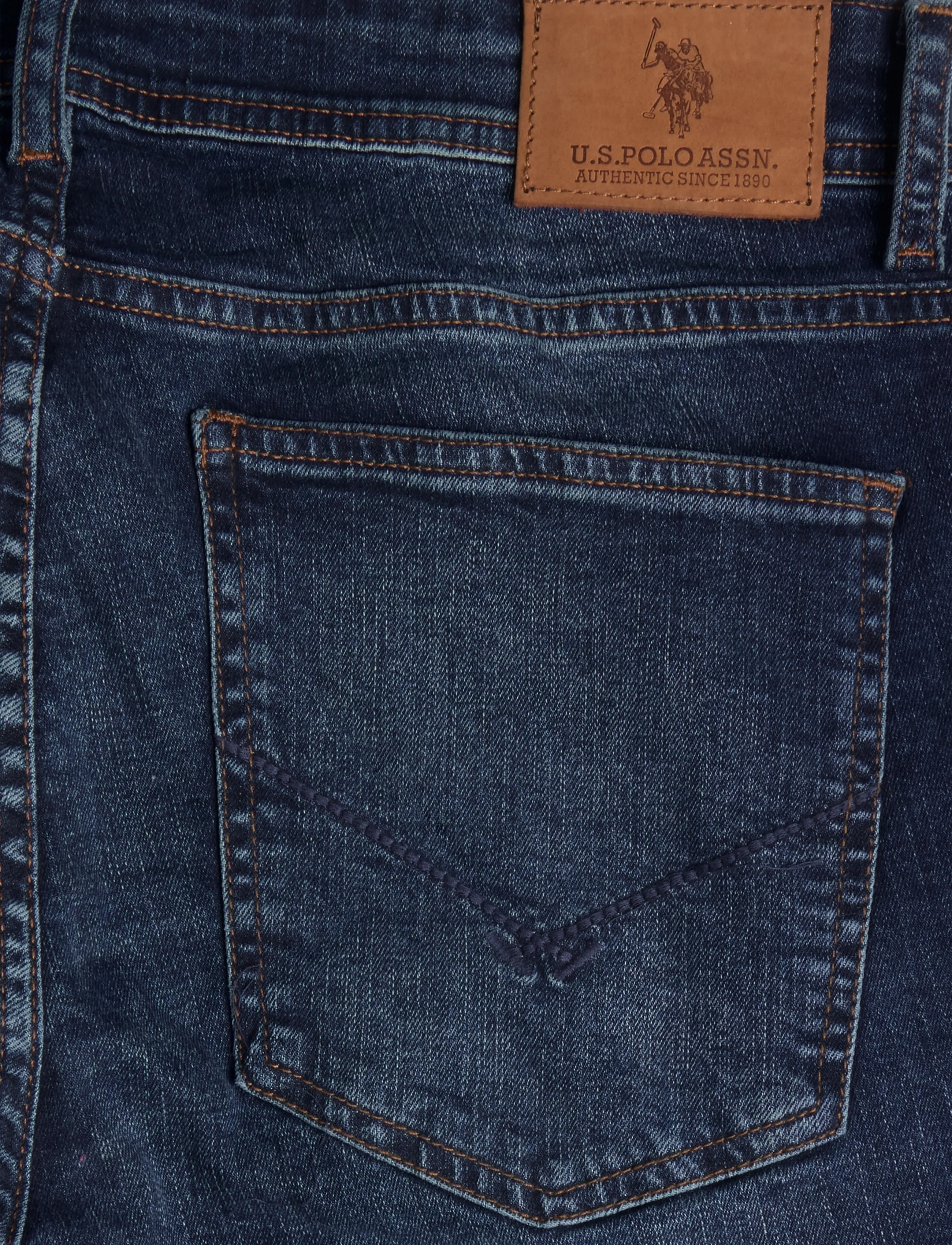 U.S. Polo Assn. - ROY REG USPA M JEANS - klassikalised teksad - medium blue - 4