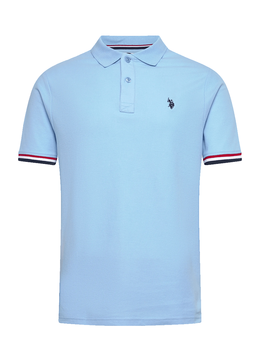 U.S. Polo Assn. - MEO REG PI USPA M POLO - short-sleeved polos - 15-3920tcx placid blue - 1