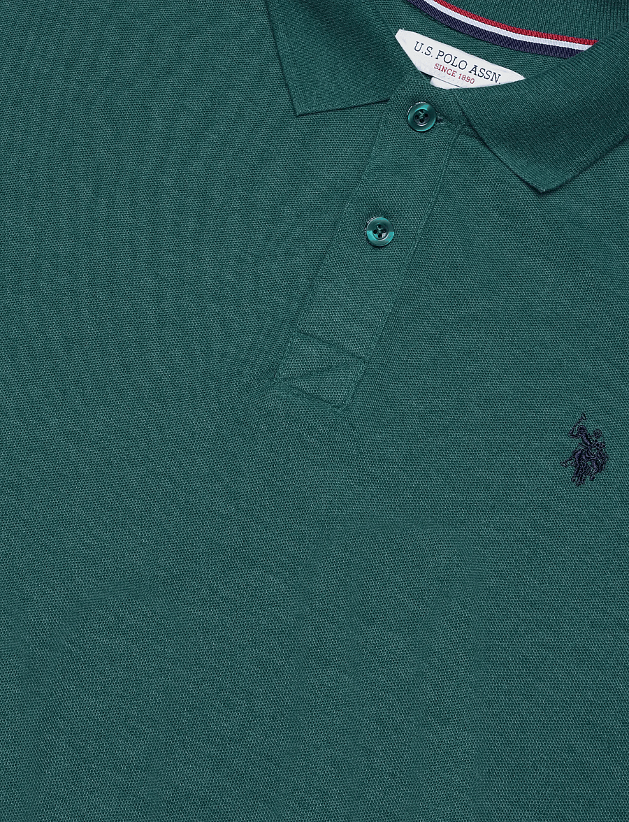 U.S. Polo Assn. - MEO REG PI USPA M POLO - kortærmede poloer - 19-5232tcx rain forest mÉlange - 2