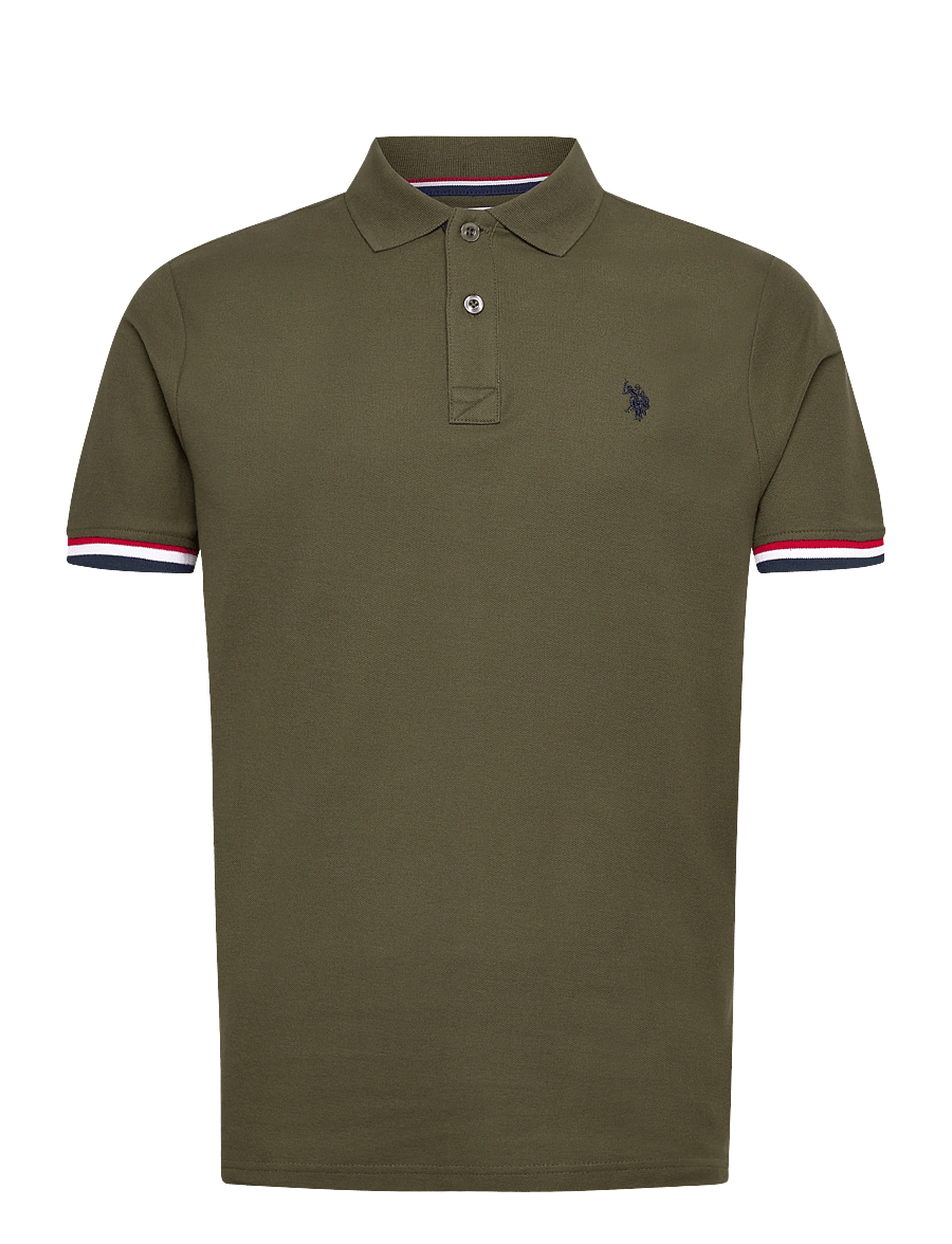 U.S. Polo Assn. - MEO REG PI USPA M POLO - short-sleeved polos - forest night - 1