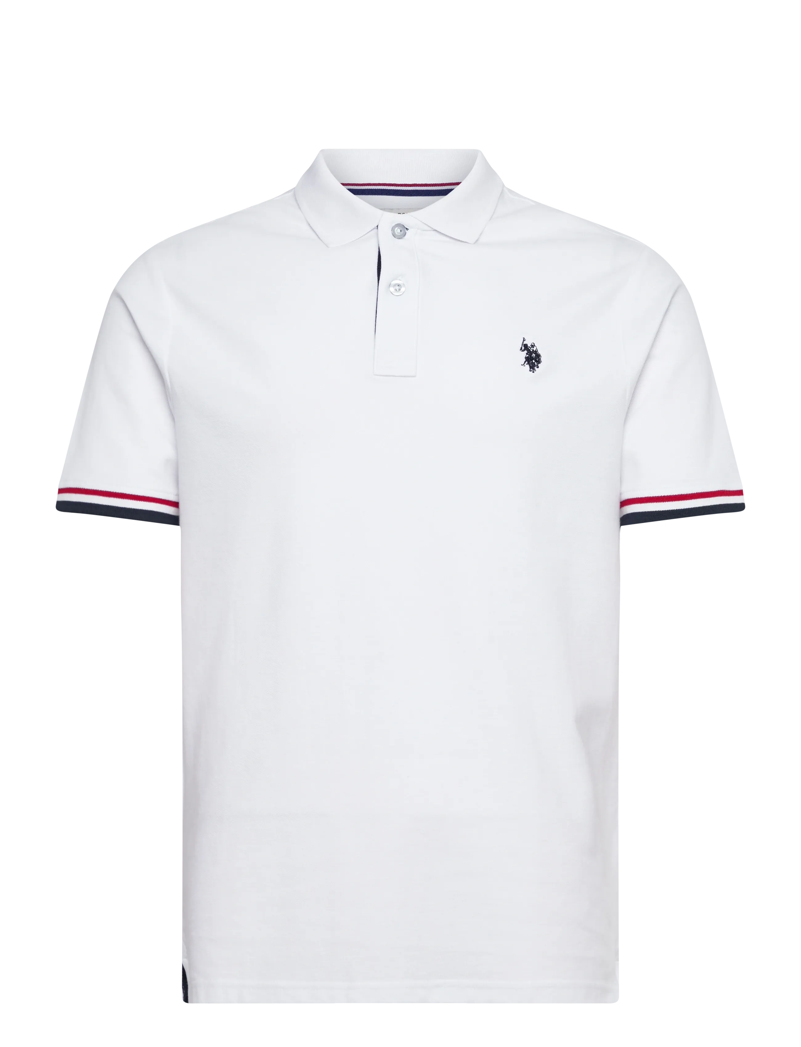 U.S. POLO ASSN. Meo Reg Pi Uspa M Polo Weiß - L - Herren