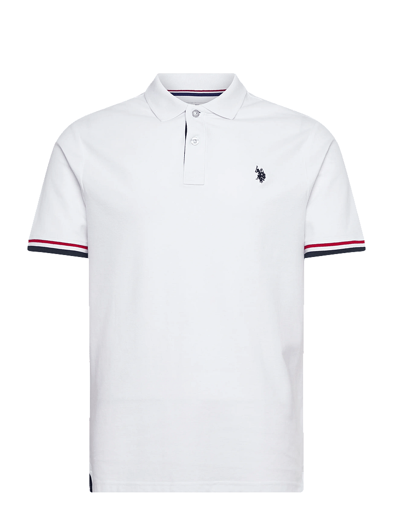 U.S. Polo Assn. - MEO REG PI USPA M POLO - short-sleeved polos - white - 0