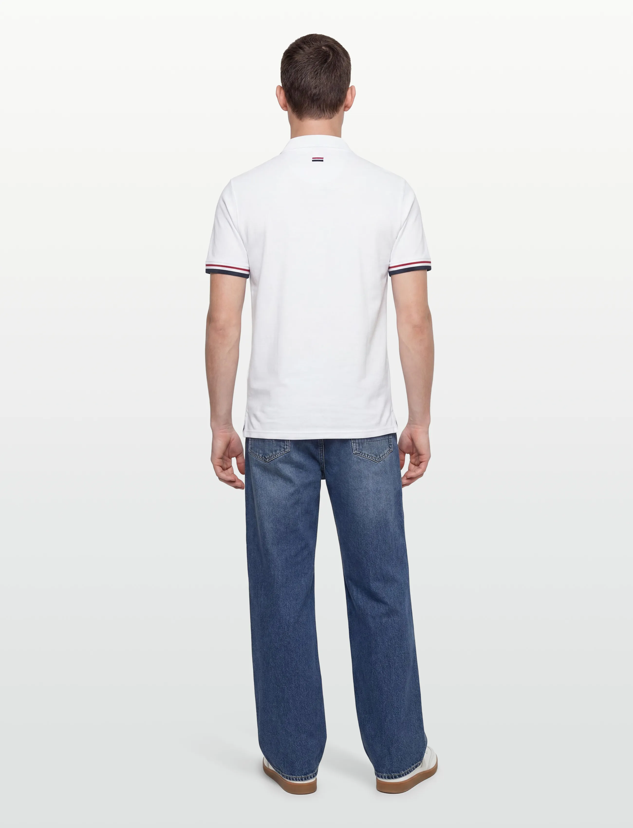 U.S. Polo Assn. - MEO REG PI USPA M POLO - kurzärmelig - white - 4